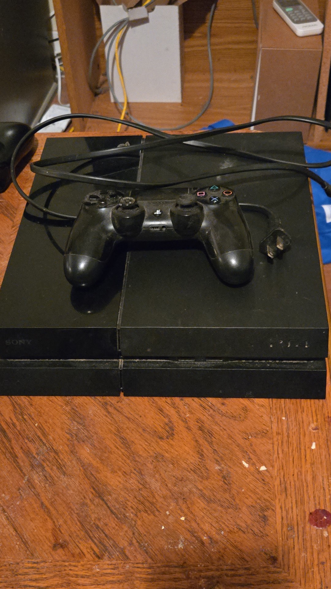 Photo of Ps4 console and games 