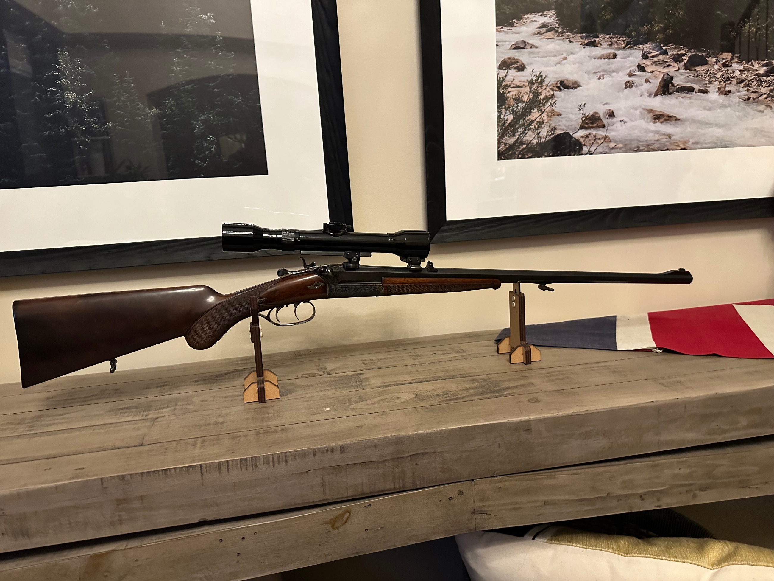 Photo of BraunSchwile - Custom Single Shot 25-35 Win Caliber *Price Reduced*