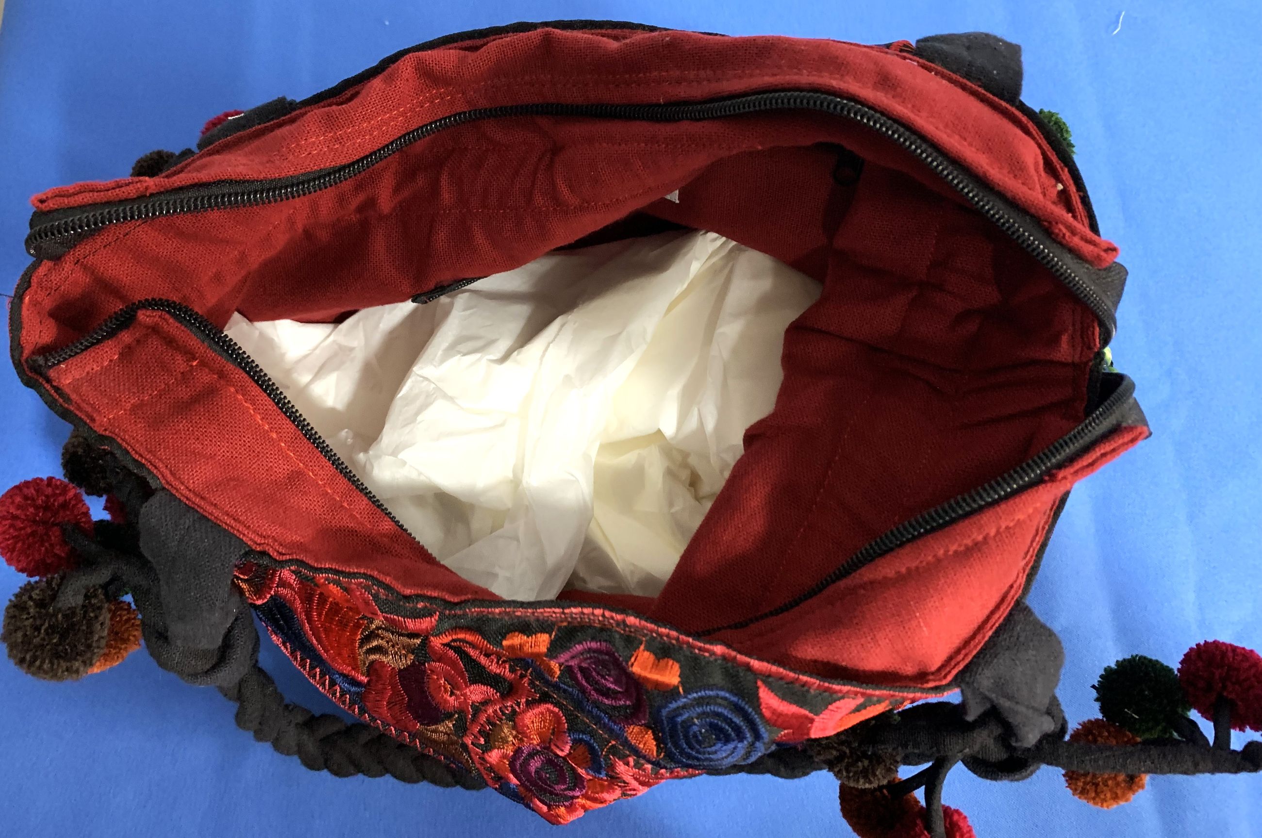 Photo of EMBROIDERED AMANO BAG FROM THAILAND