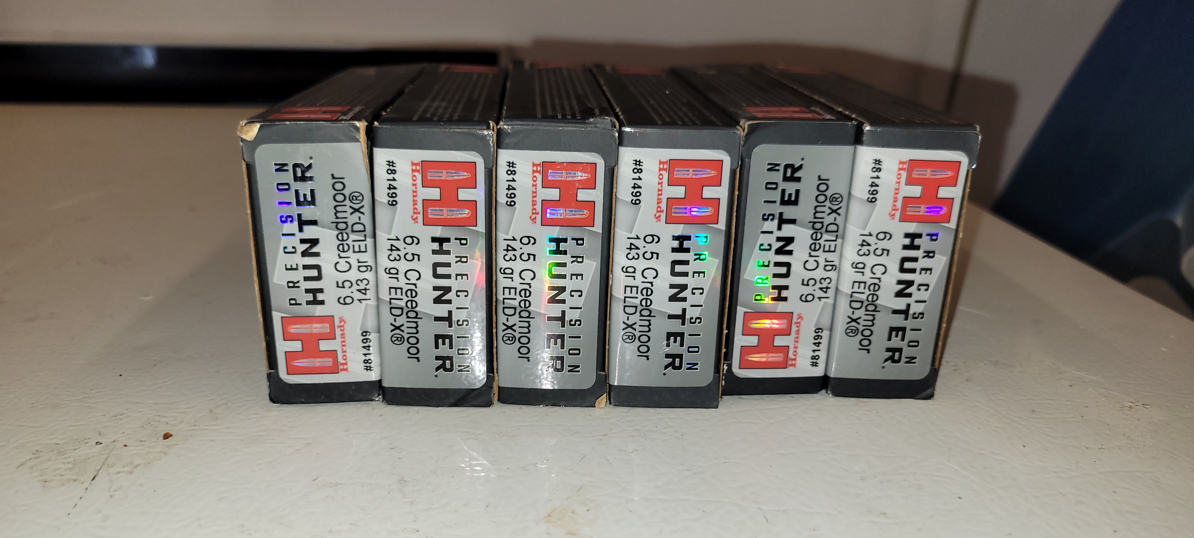 Photo of Hornady ELDX 6.5 creedmoor 143gr