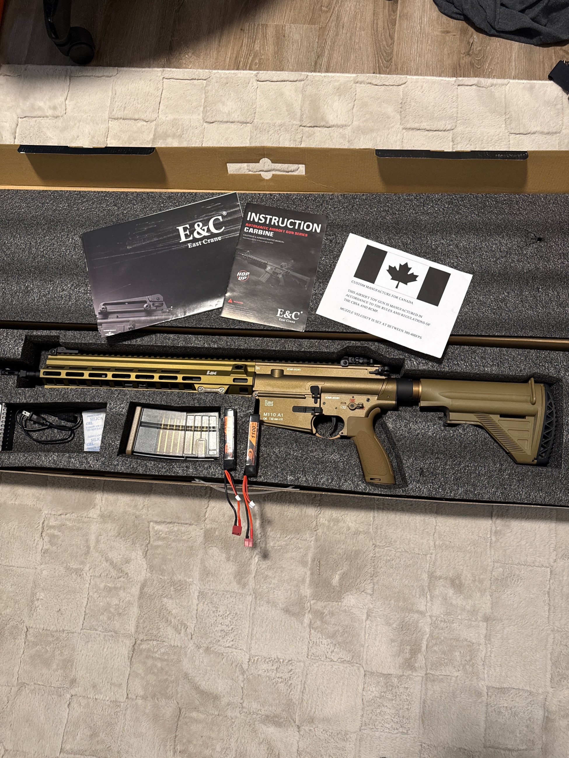 Photo of E&C - 203 HK M110 A1 rep AIRSOFT