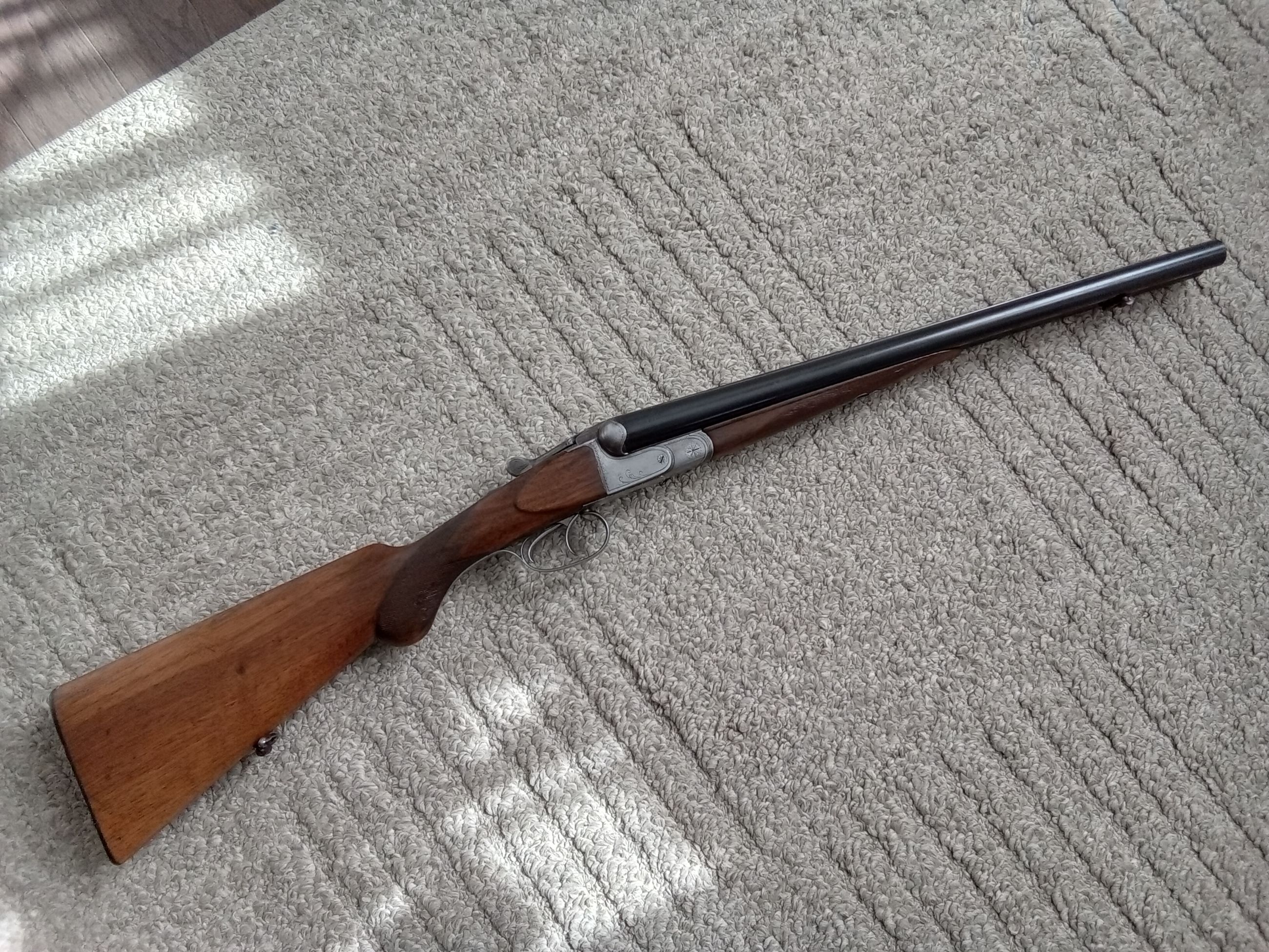 Photo of Imman Meffert Suhl SXS 12 ga, Couch Gun