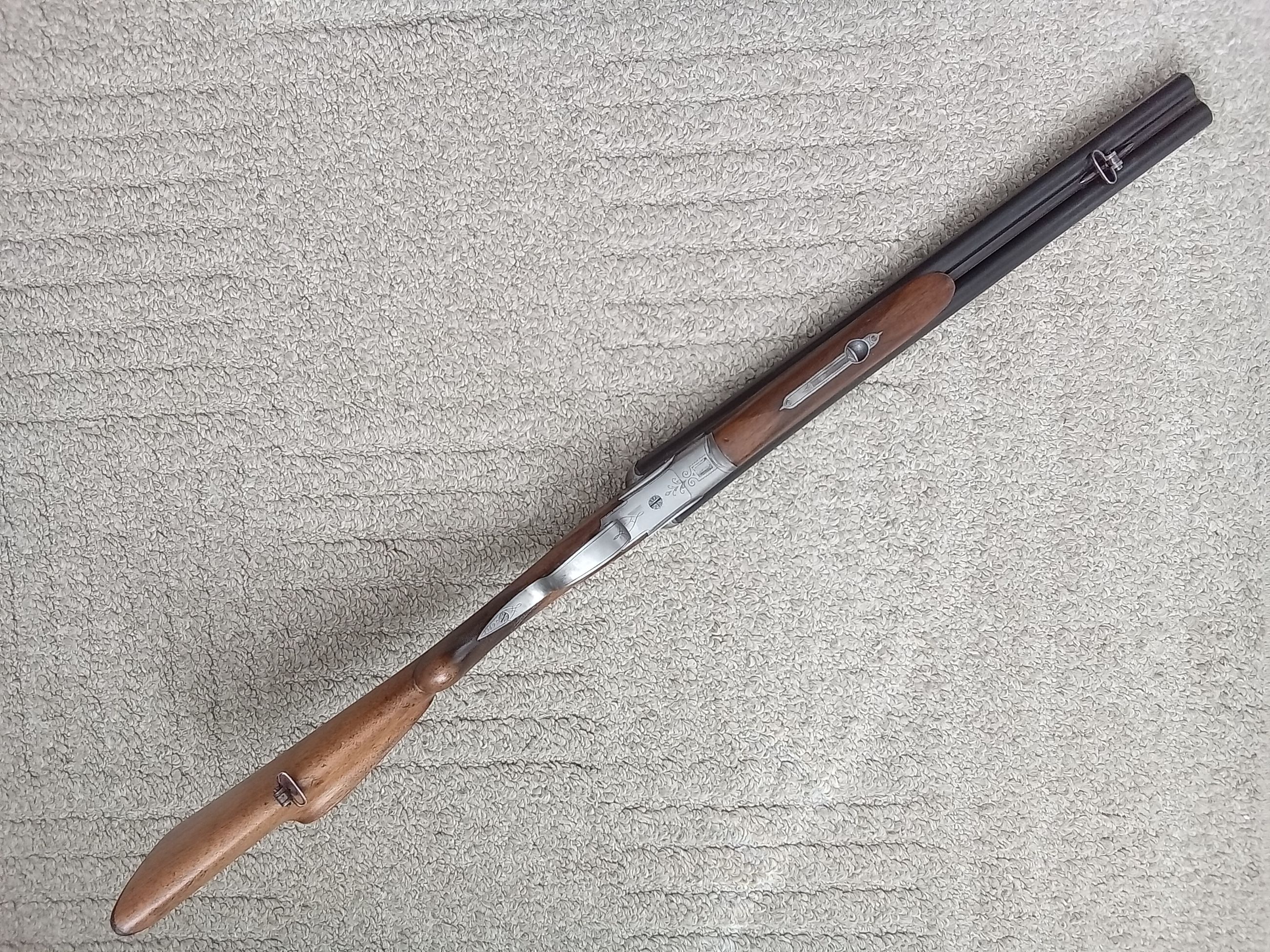 Photo of Imman Meffert Suhl SXS 12 ga, Couch Gun