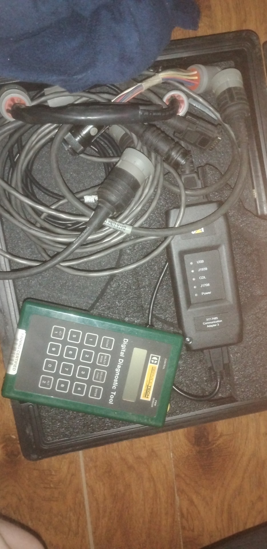 Photo of Caterpillar diagnostic 