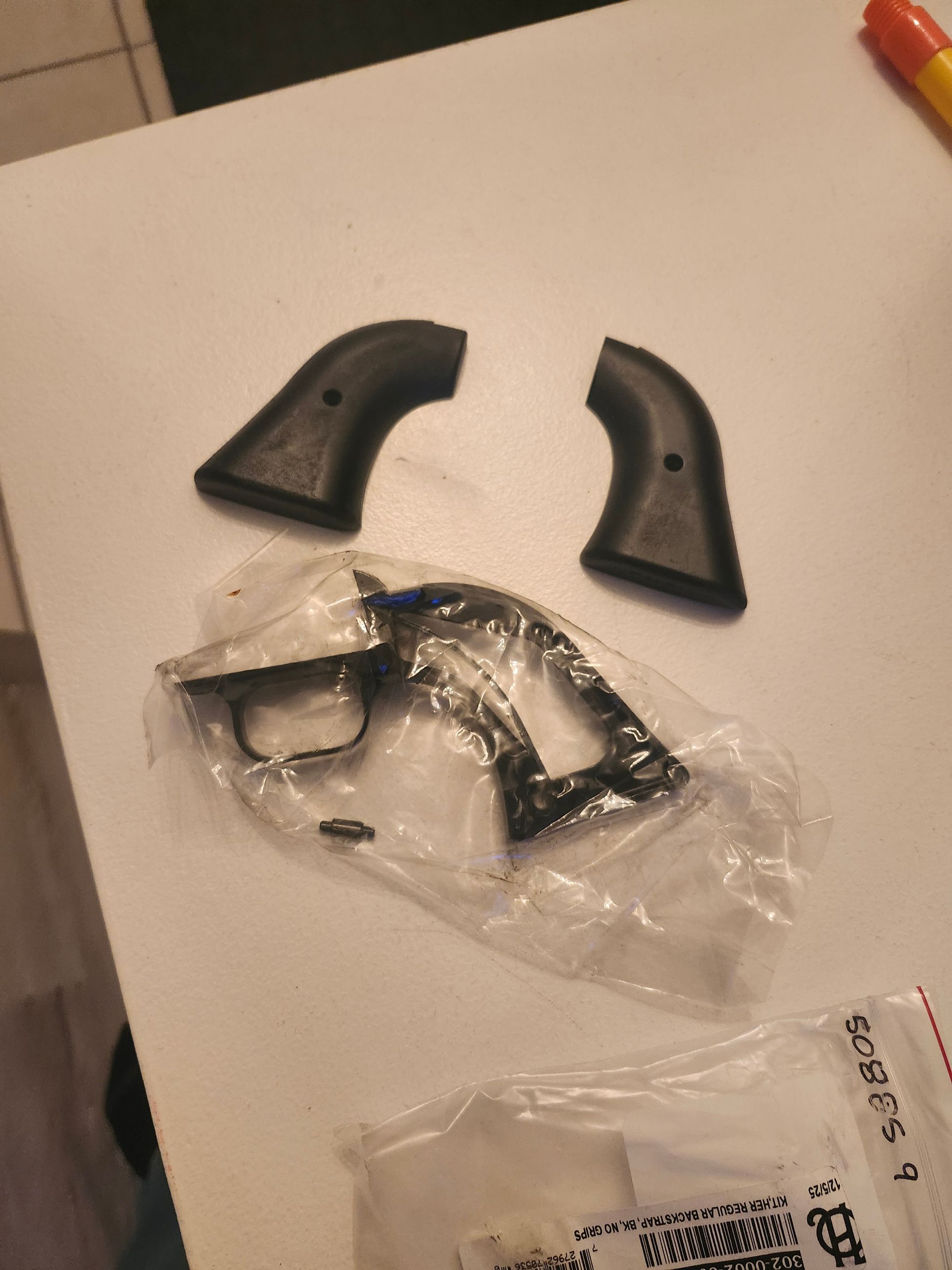 Photo of Heritage back strap and grip.