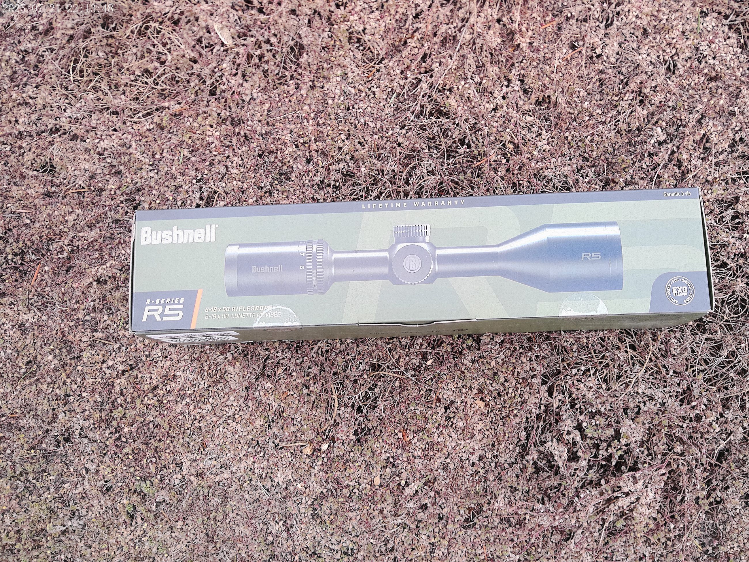 Photo of Bushnell R5 6-18 x50 MM, Target / Long Range Hunting Scope, Illuminated Reticle, New In Box  $395.00 !!