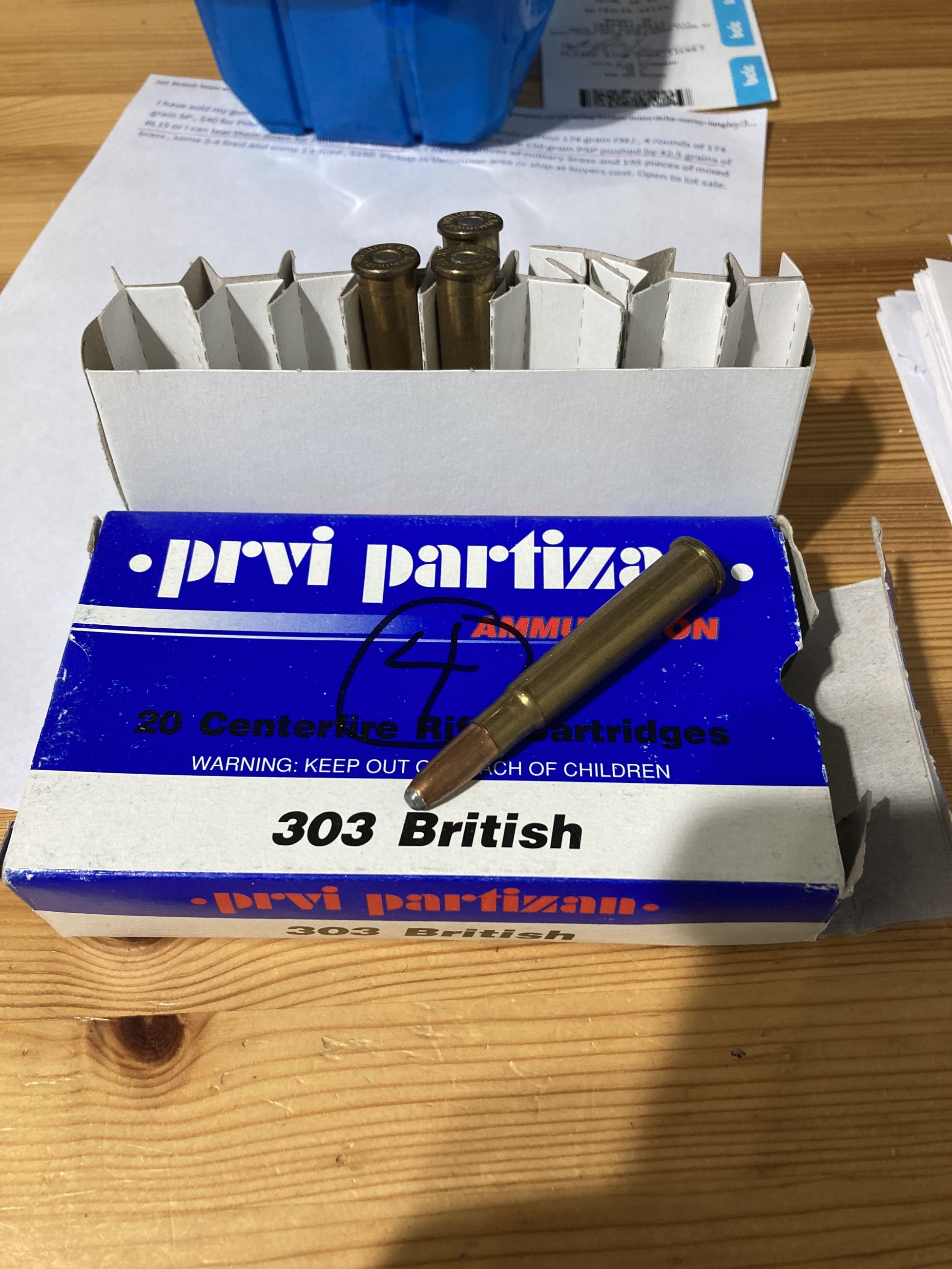 Photo of >303 brass no longer needed , PLUS
