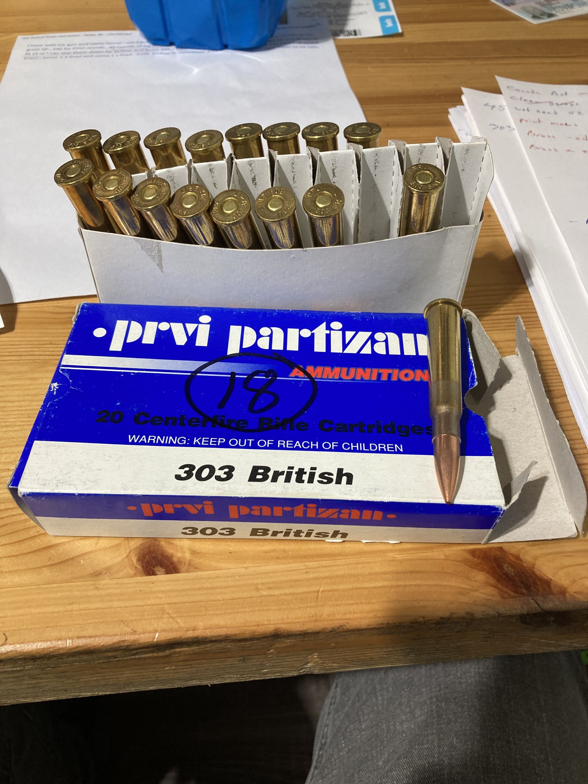 Photo of >303 brass no longer needed , PLUS