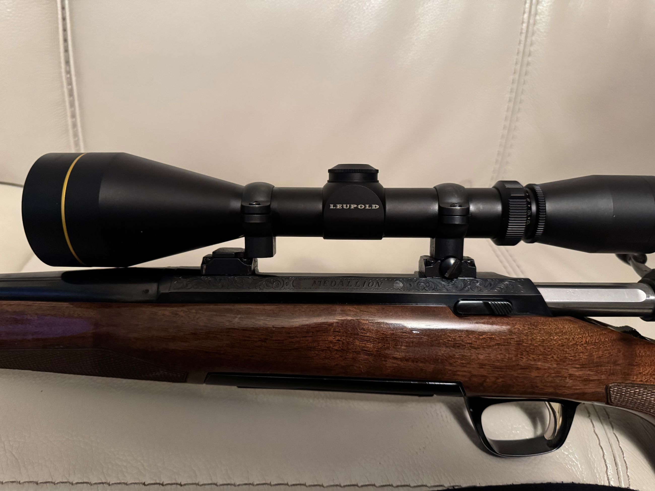 Photo of 7MM Magnum Browning Medallion with Leopold Scope 4x12x50