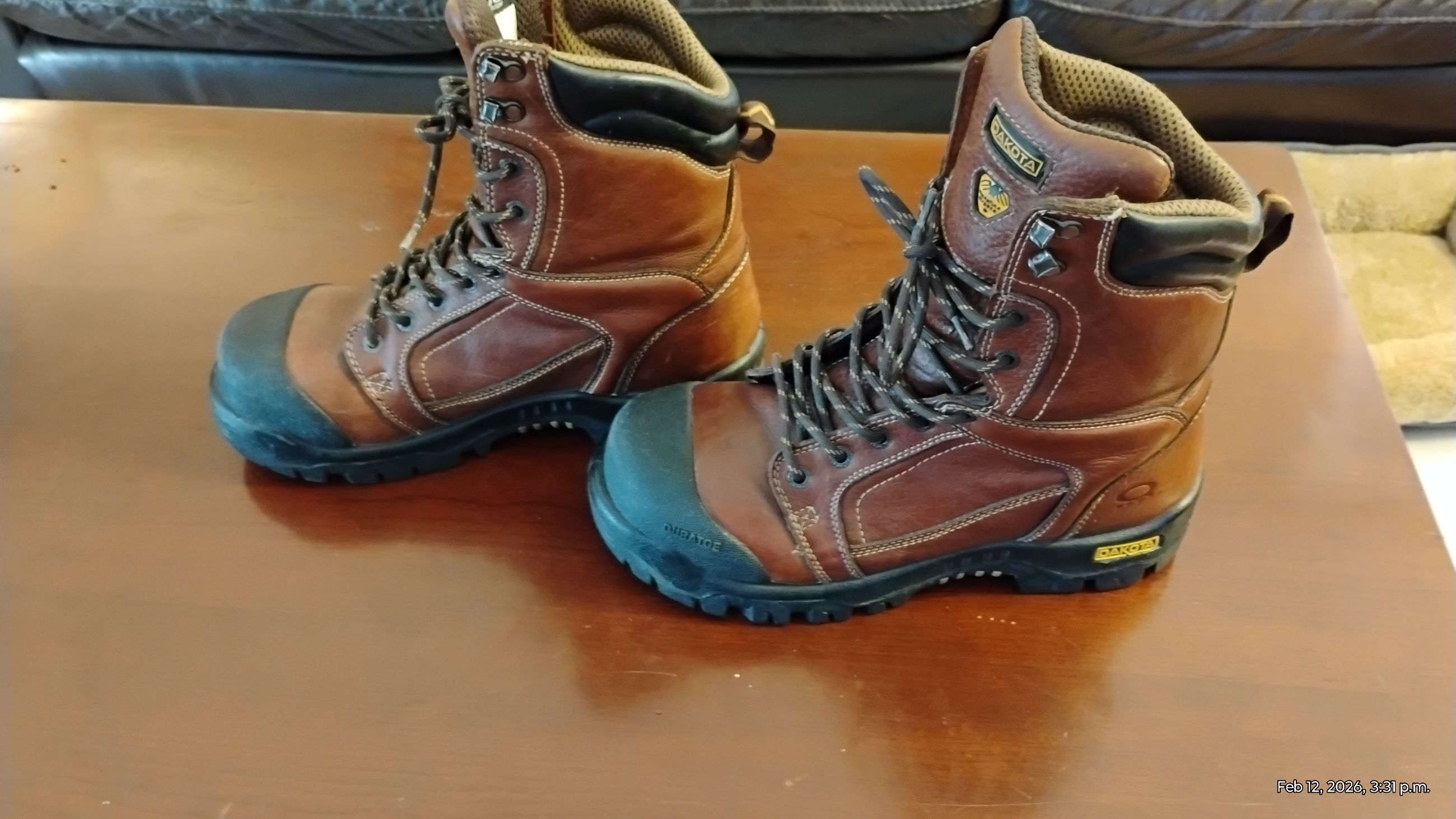 Photo of DAKOTA PREMIM STEEL TOE, WORK BOOTS