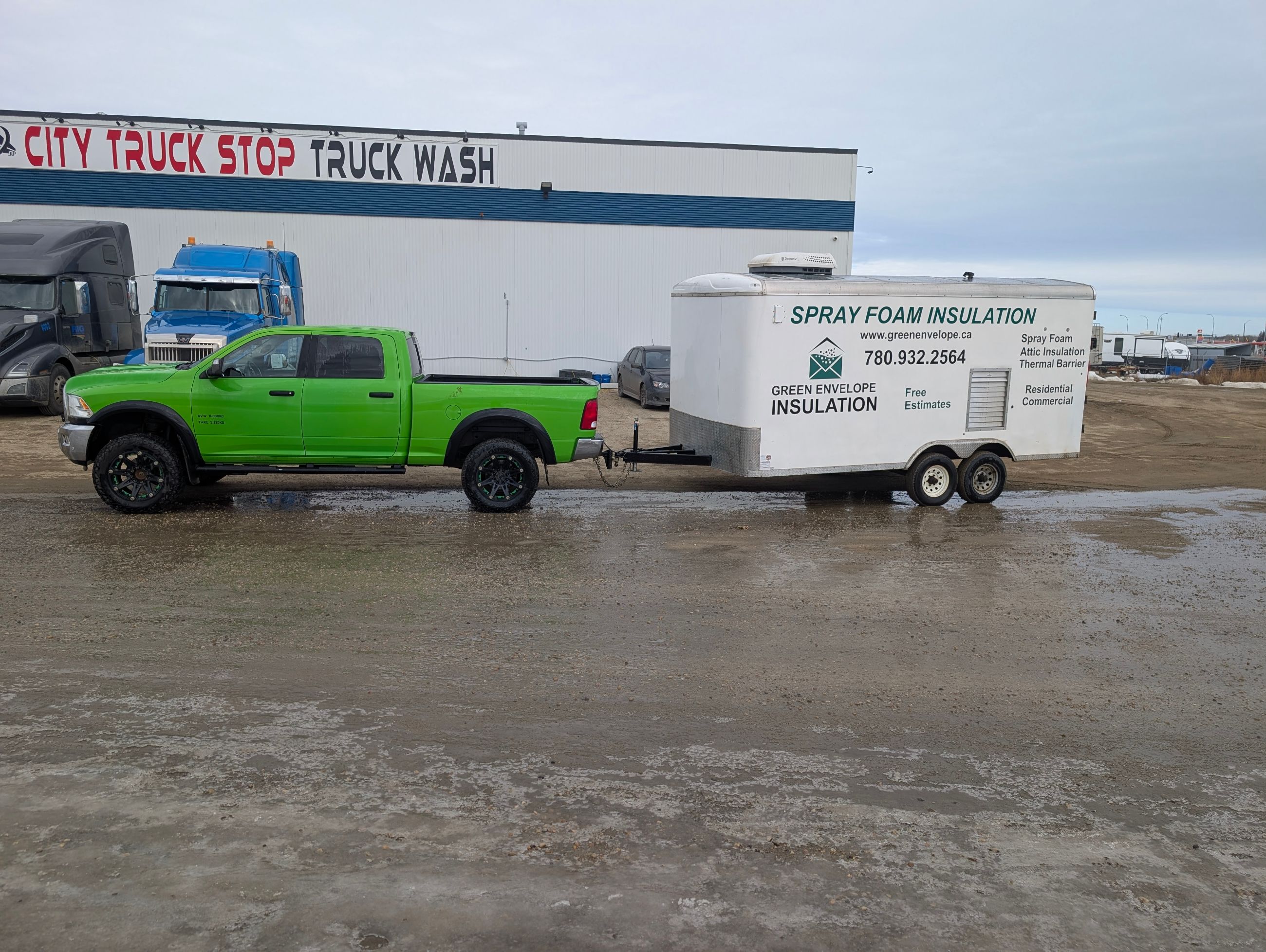 Photo of Spray foam insulation