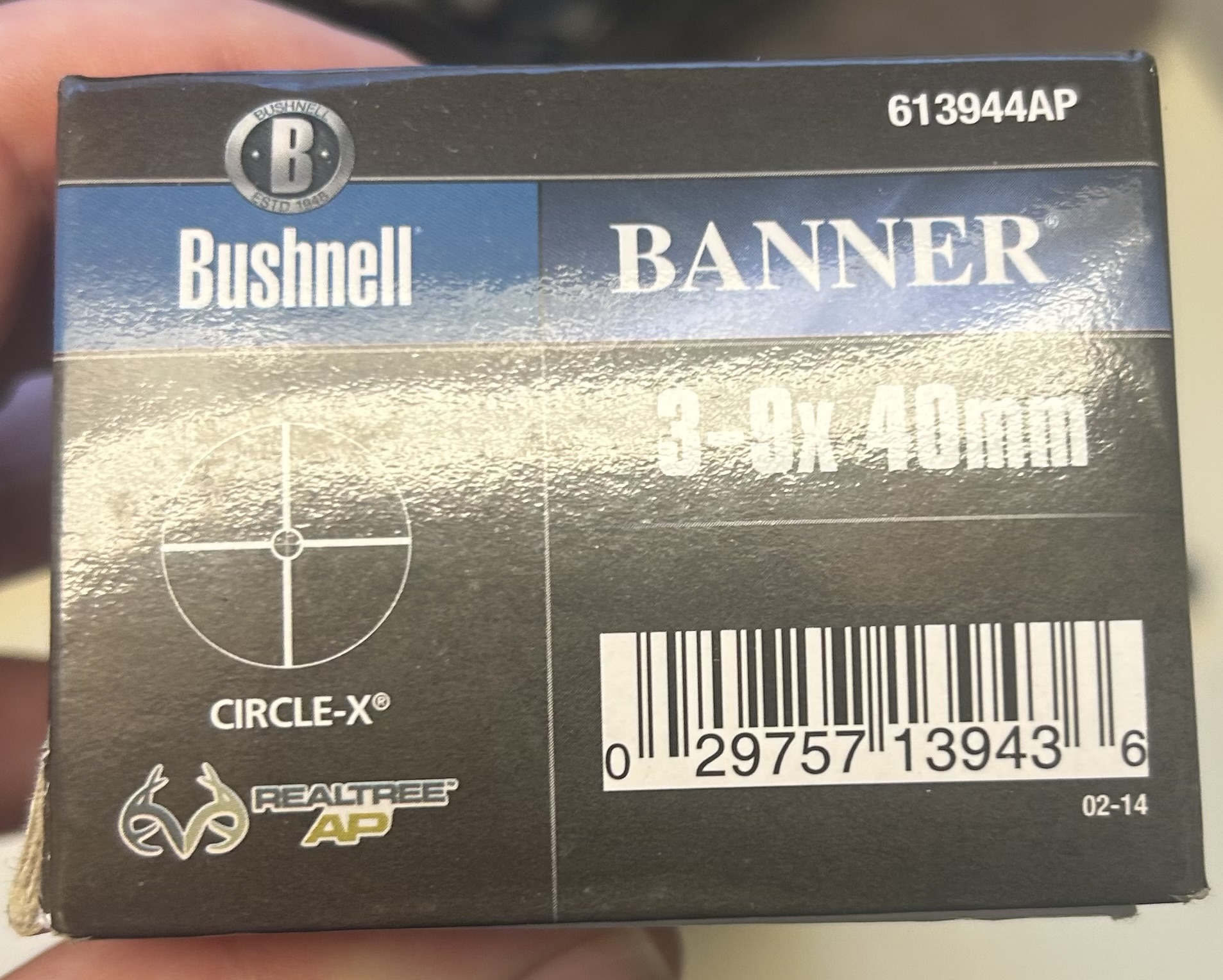 Photo of Bushnell Banner 3-9x40 new in box (sell/trade)
