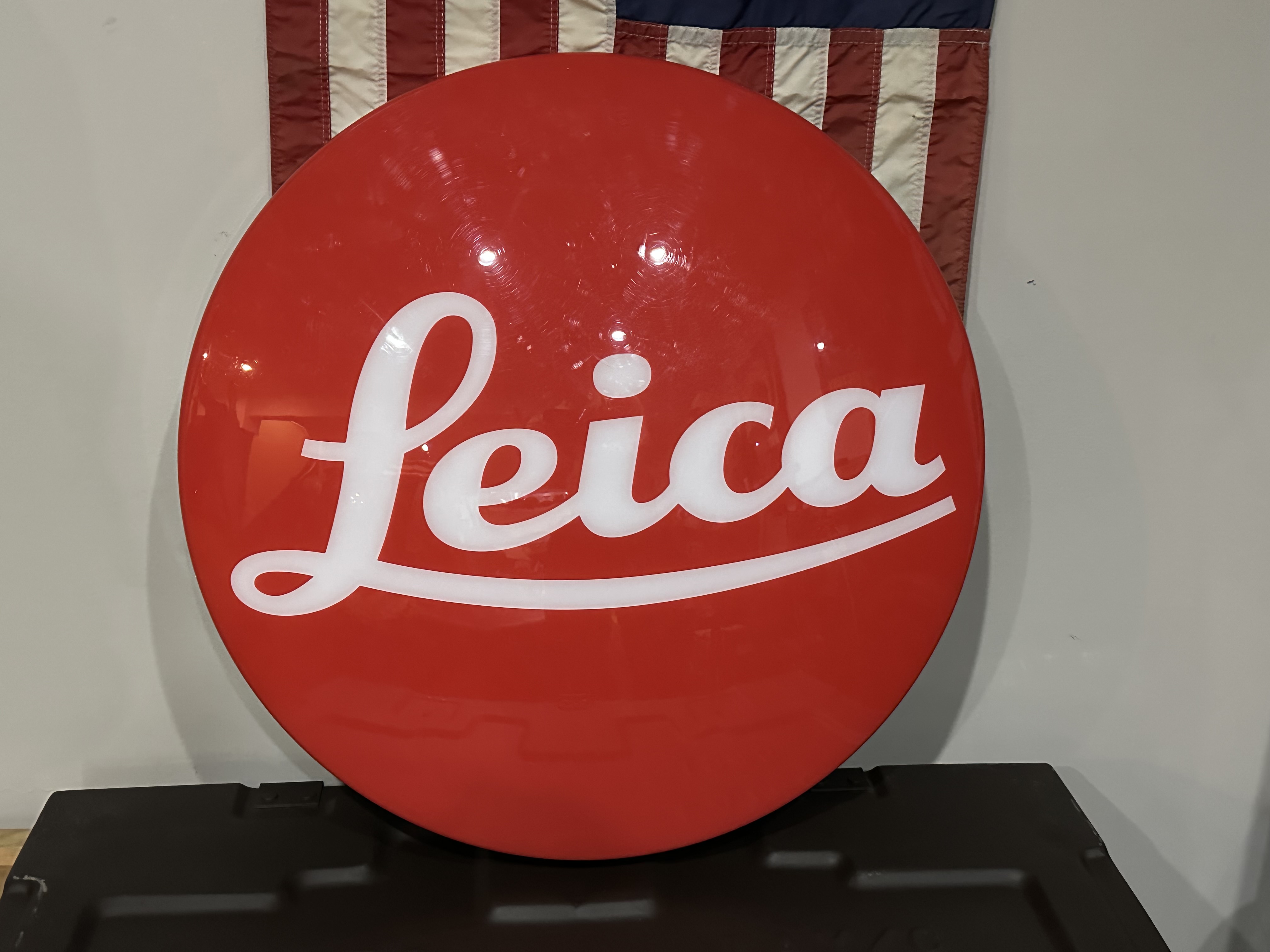 Photo of Leica original light up sign 