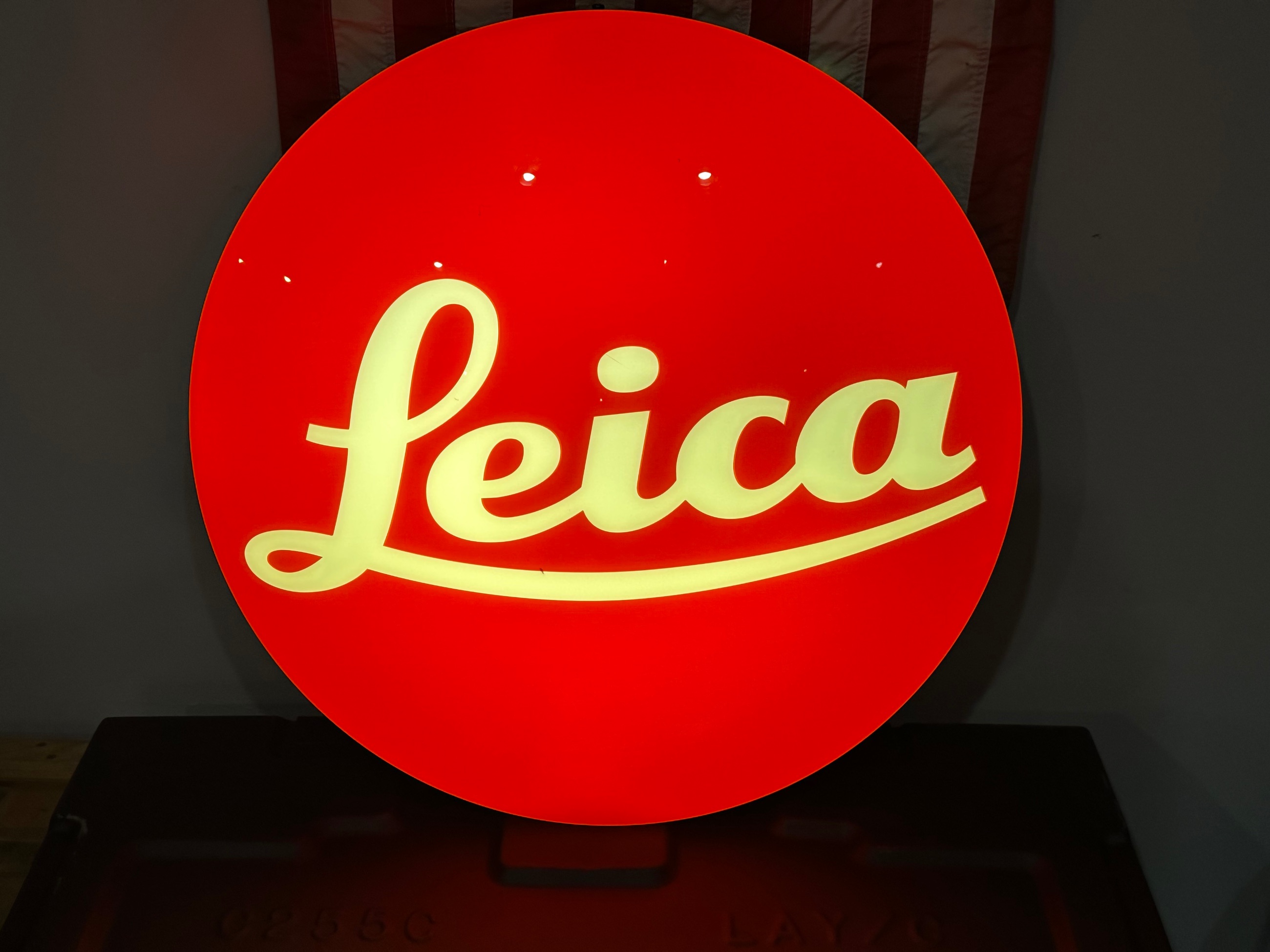 Photo of Leica original light up sign 