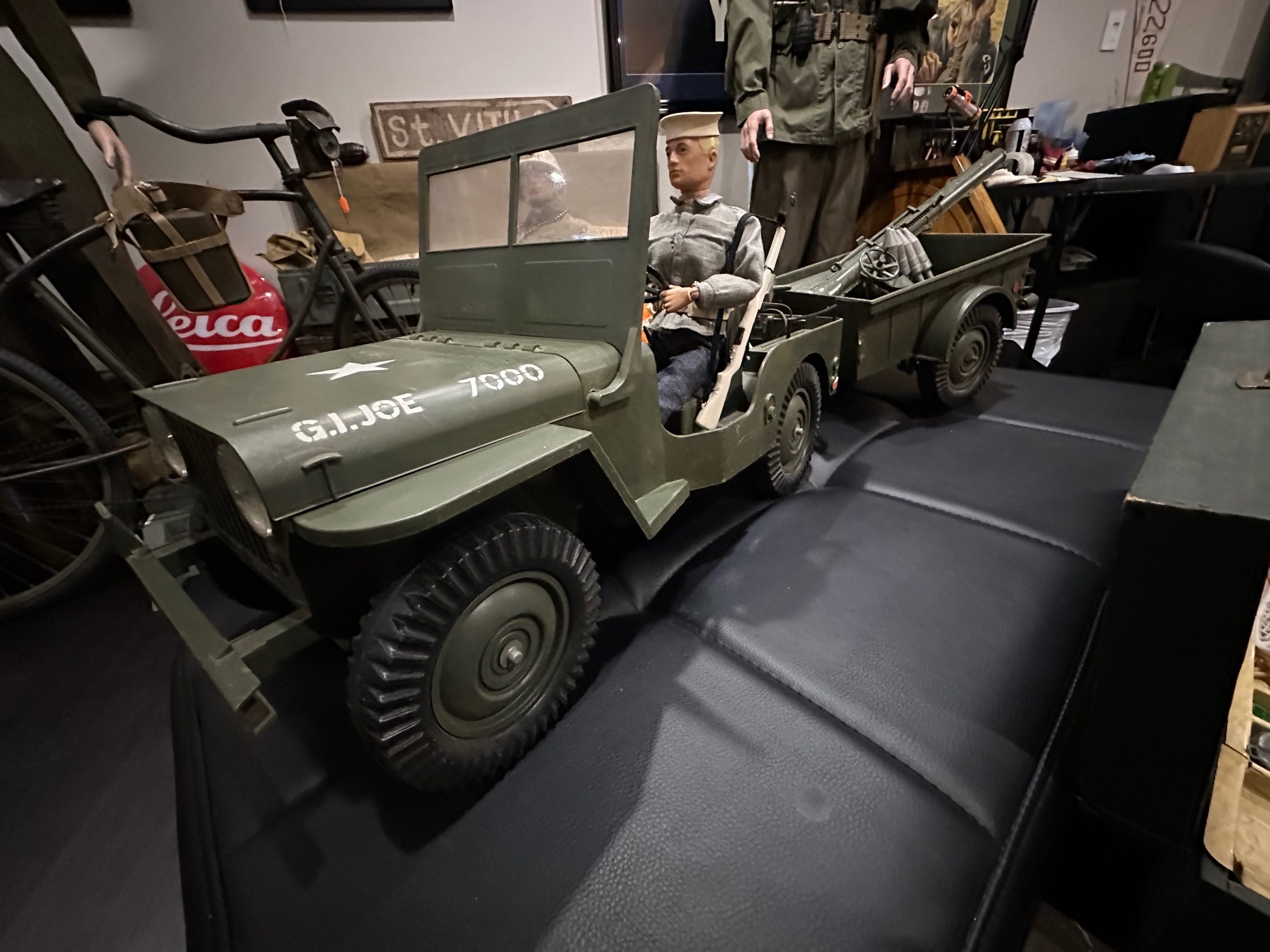 Photo of 1960’s G.I. Joe’s and Jeep