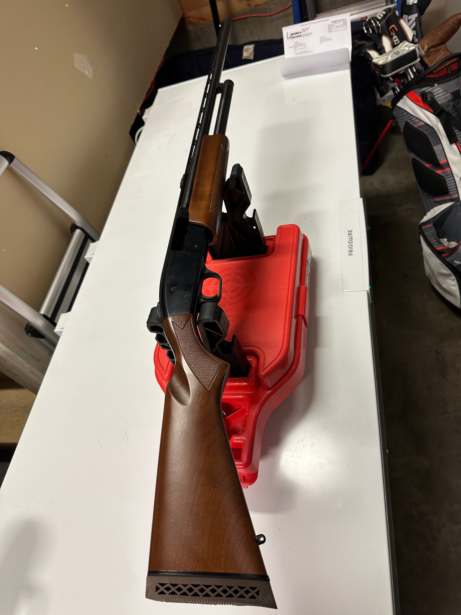Photo of Mossberg 500 20 gauge shotgun