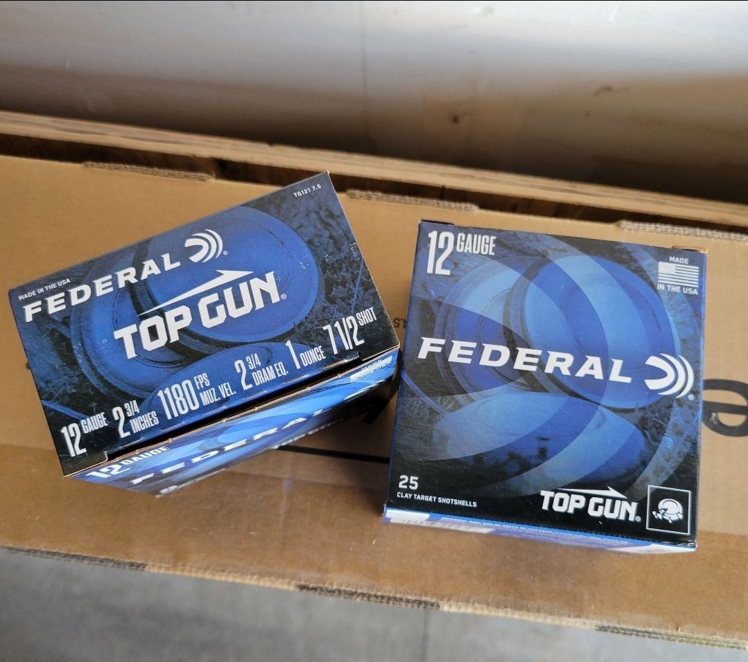 Photo of Sold! Federal 12ga Shotgun Shells - Discount for a case = 10boxes x 25rds (Total 250rds)