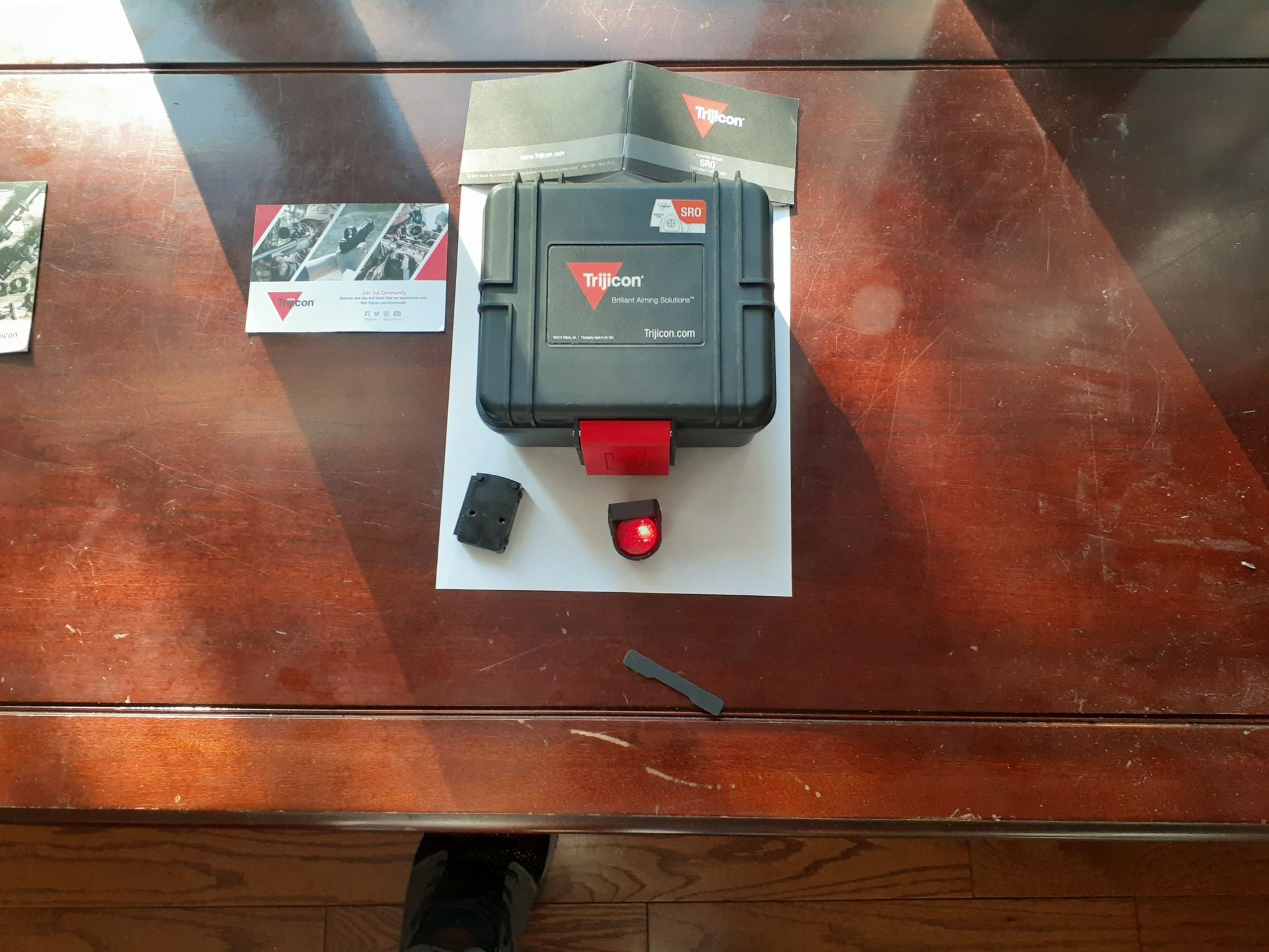 Photo of  Trijicon SRO 2.5 MOA Red Dot Sight