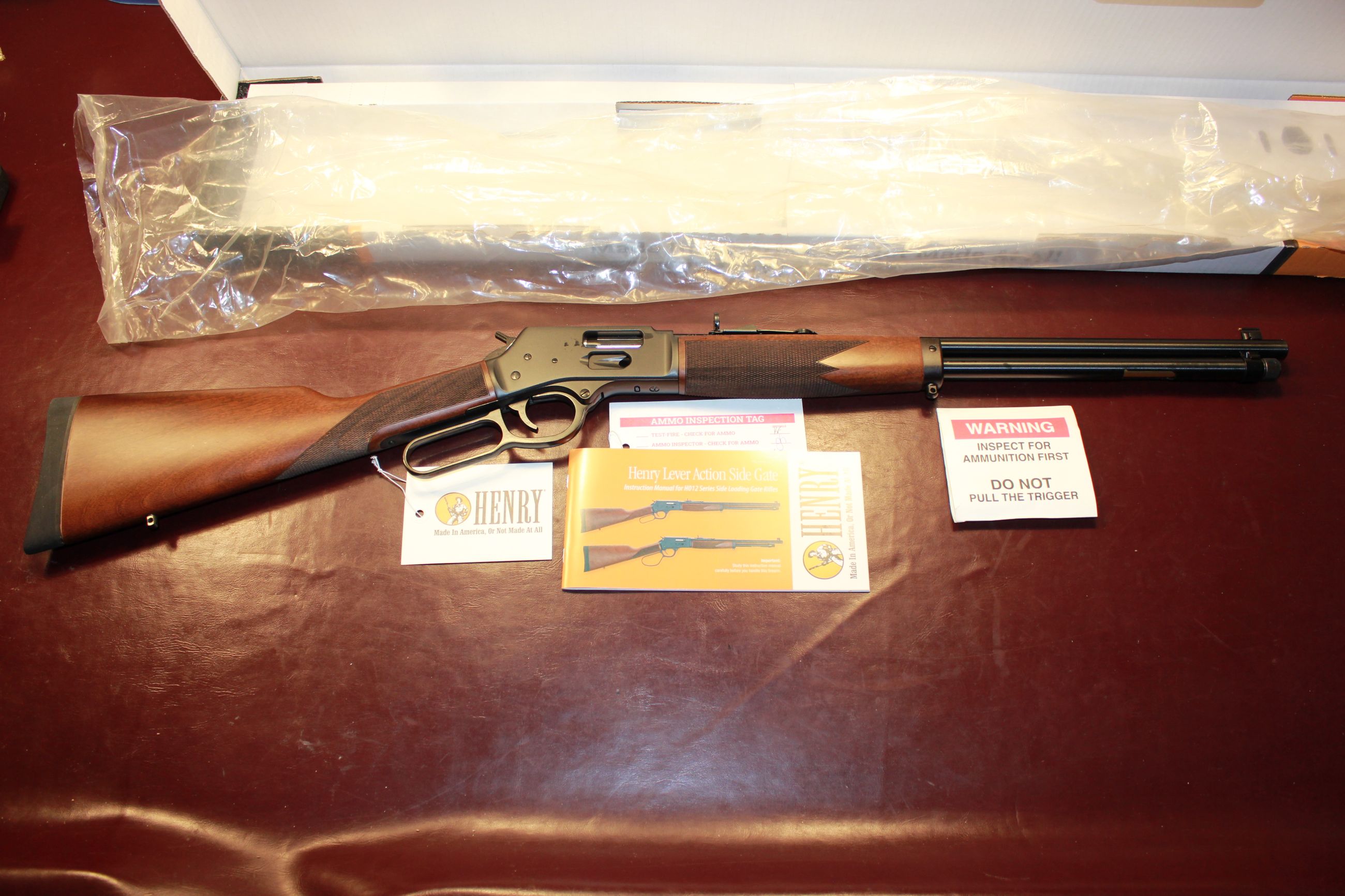 Photo of Henry 357 Magnum/38 Special side gate 