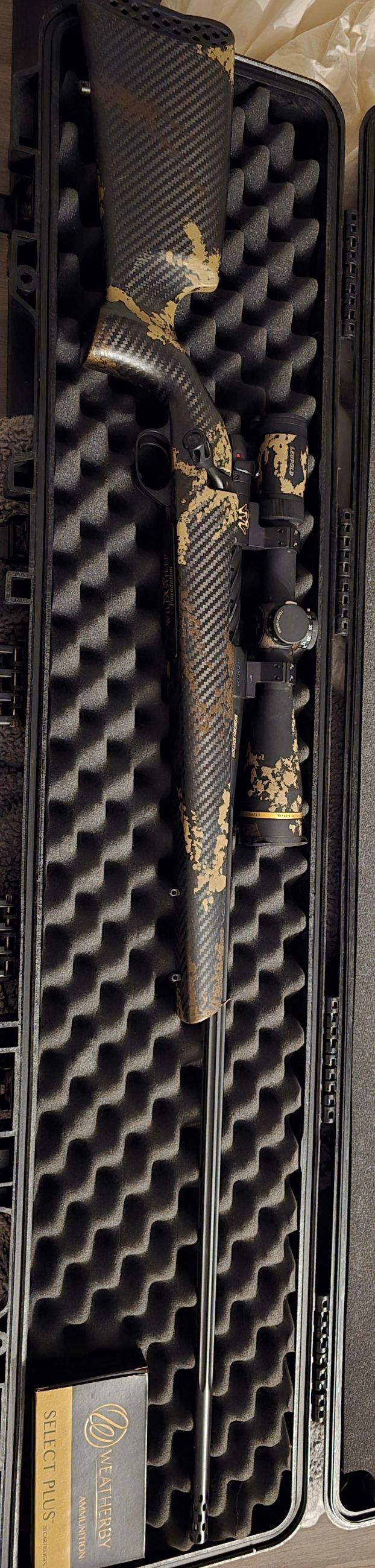 Photo of Weatherby Mark V backcountry 2.0 Bighorn limited edition 7mm wby mag