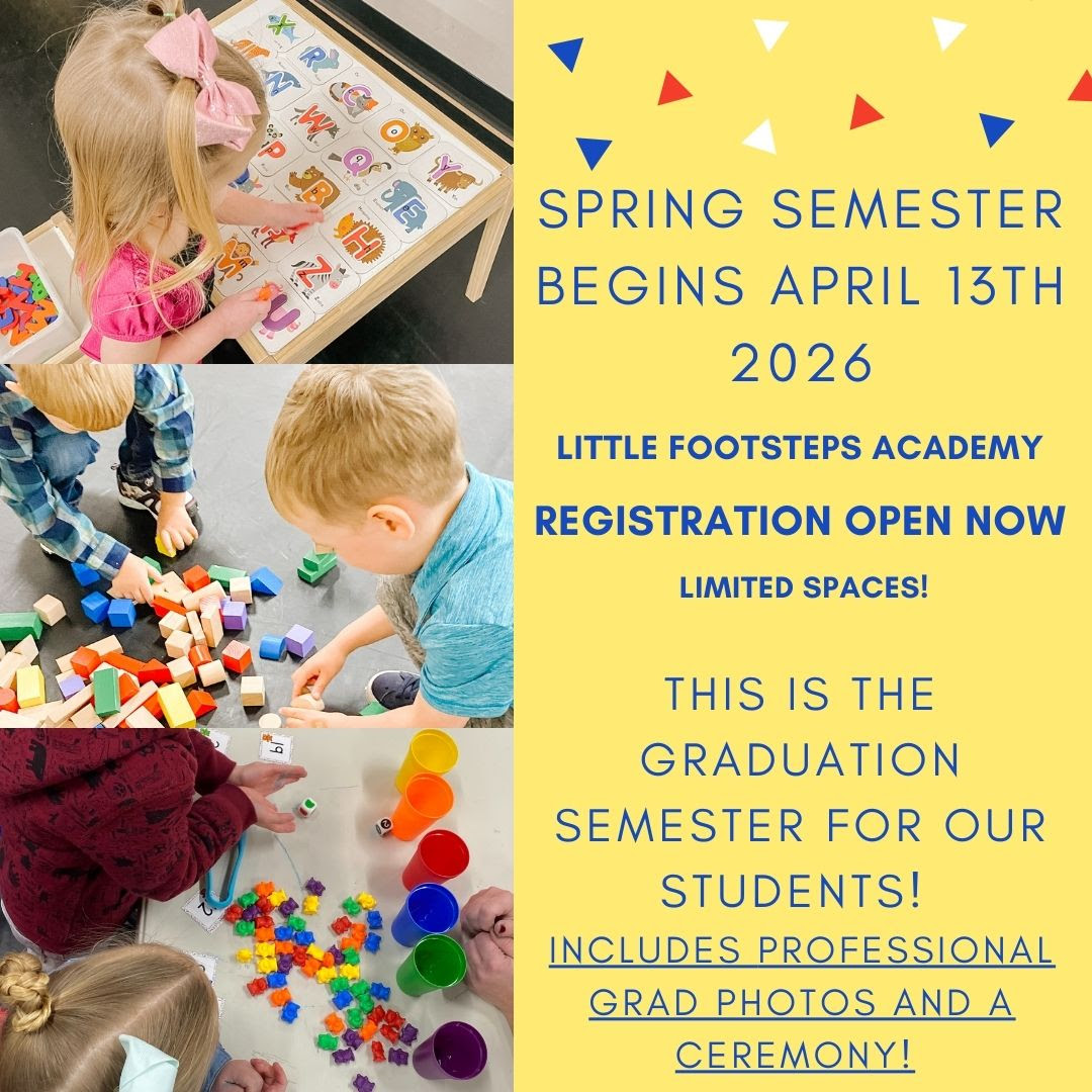 Photo of Little Footsteps Academy - Spring Semester Starts April 15, 2026