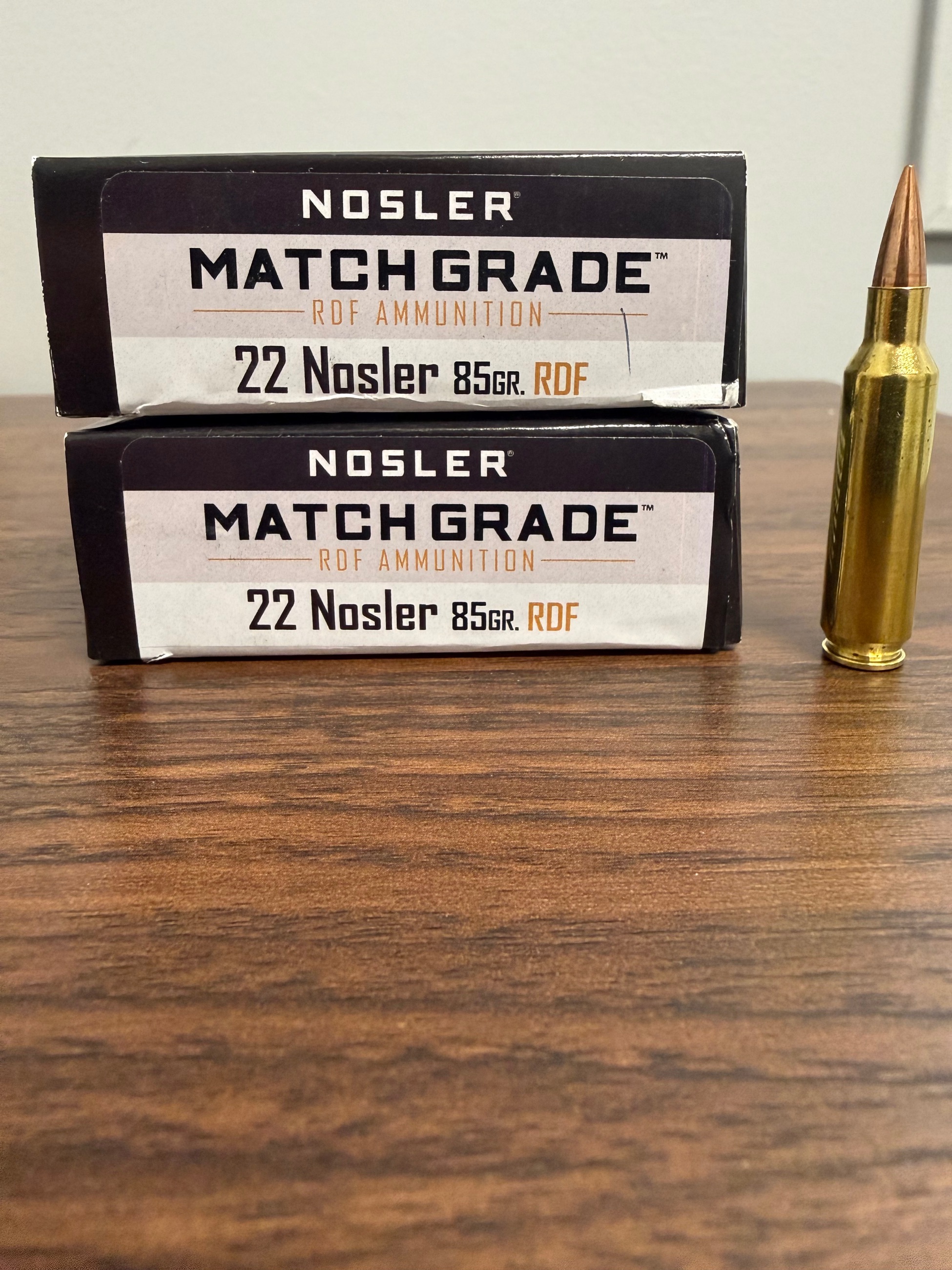 Photo of 22 Nosler Ammo