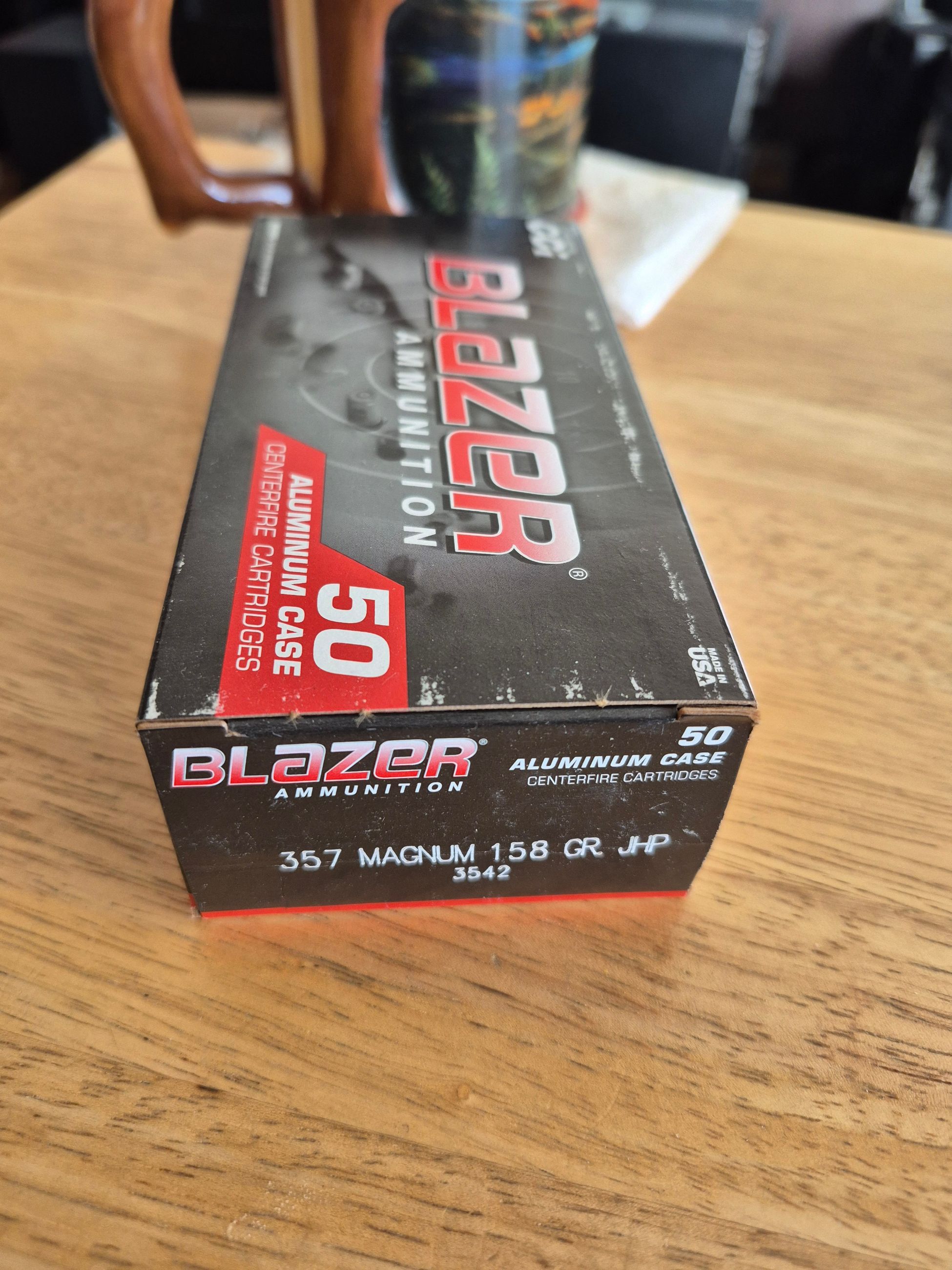 Photo of 357 Magnum ammo CCCi Blazer full box