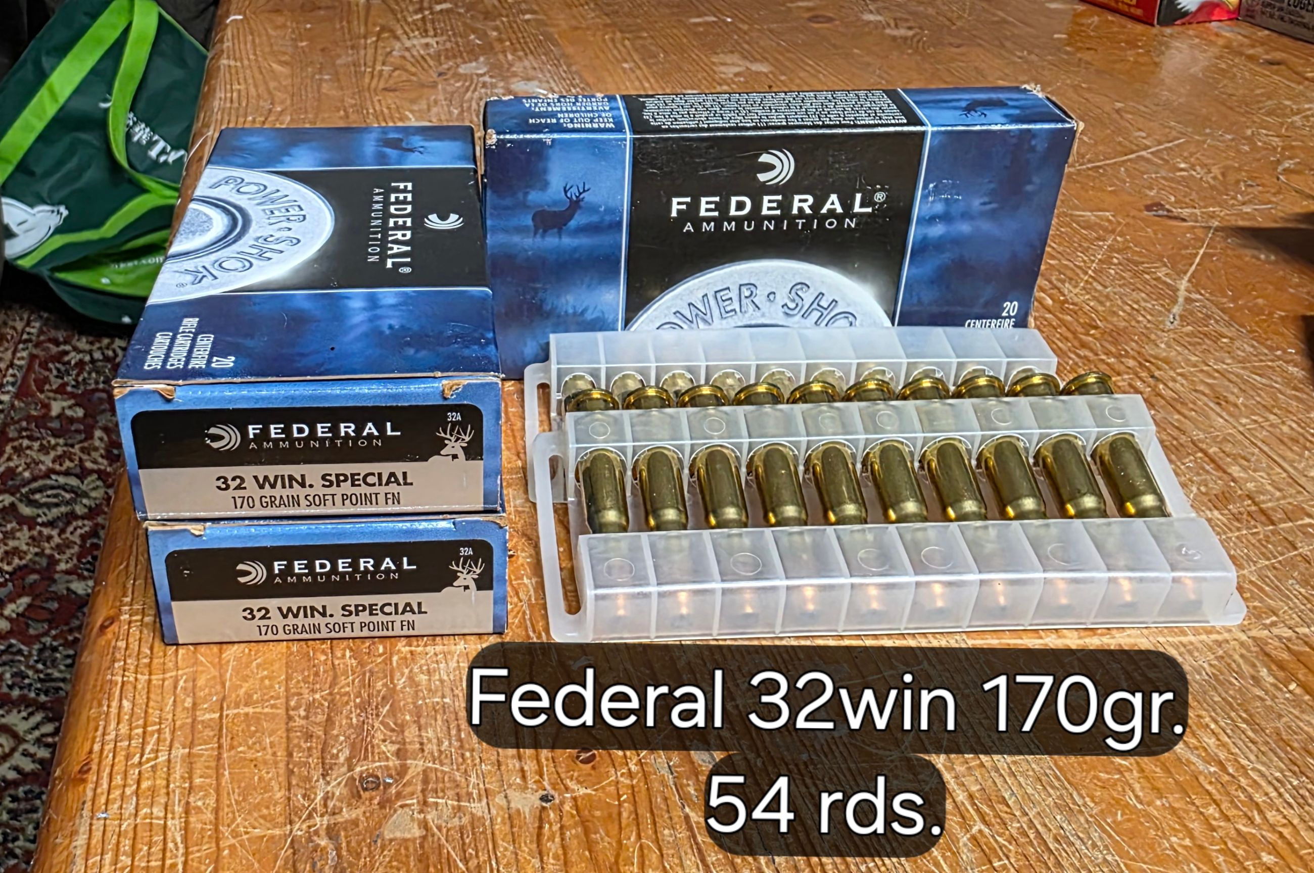 Photo of Federal Power-Shok 32 Win Special, 170 Grain, Jacketed Soft Point