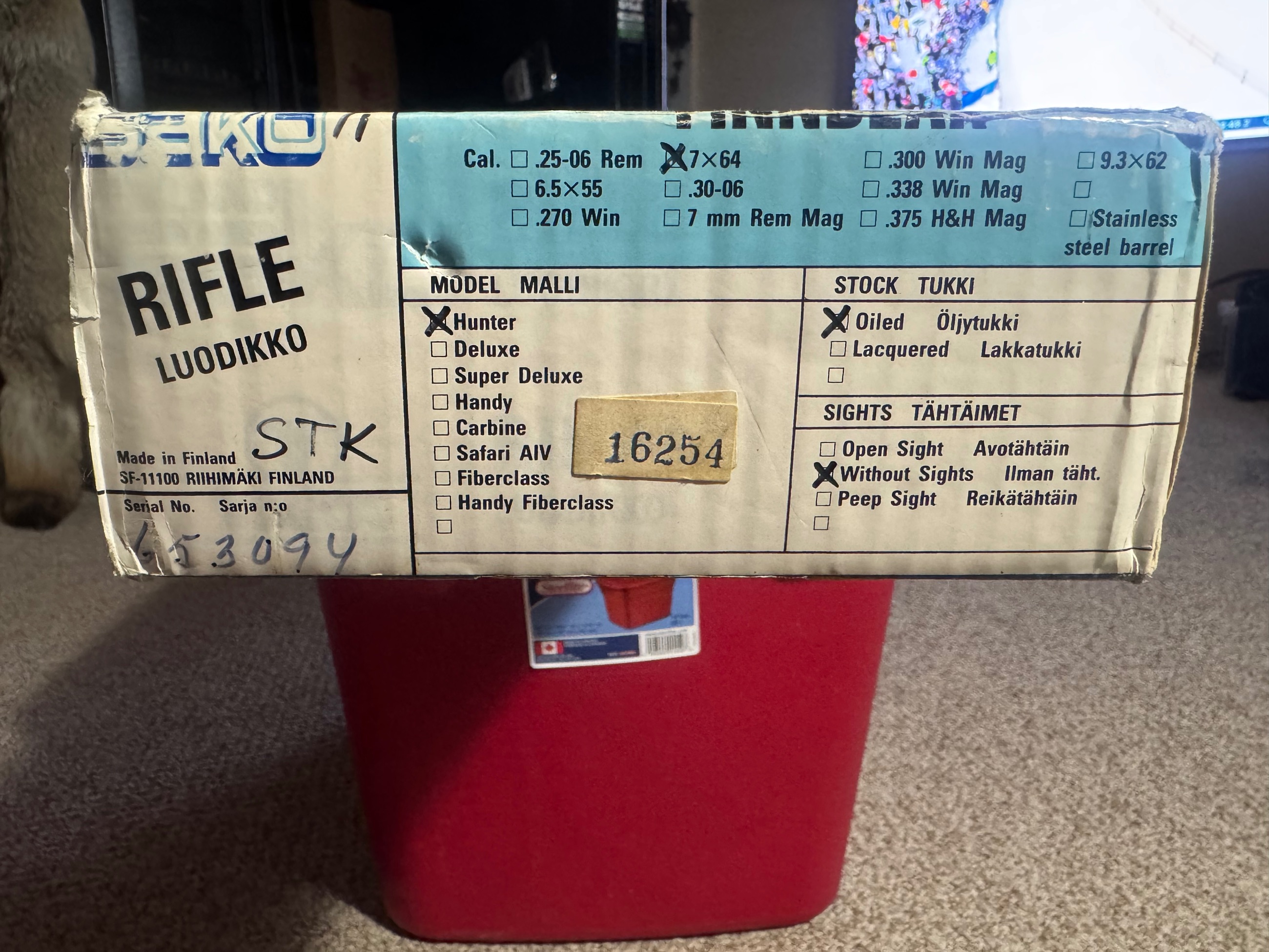 Photo of Sako Hunter in 7 x 64