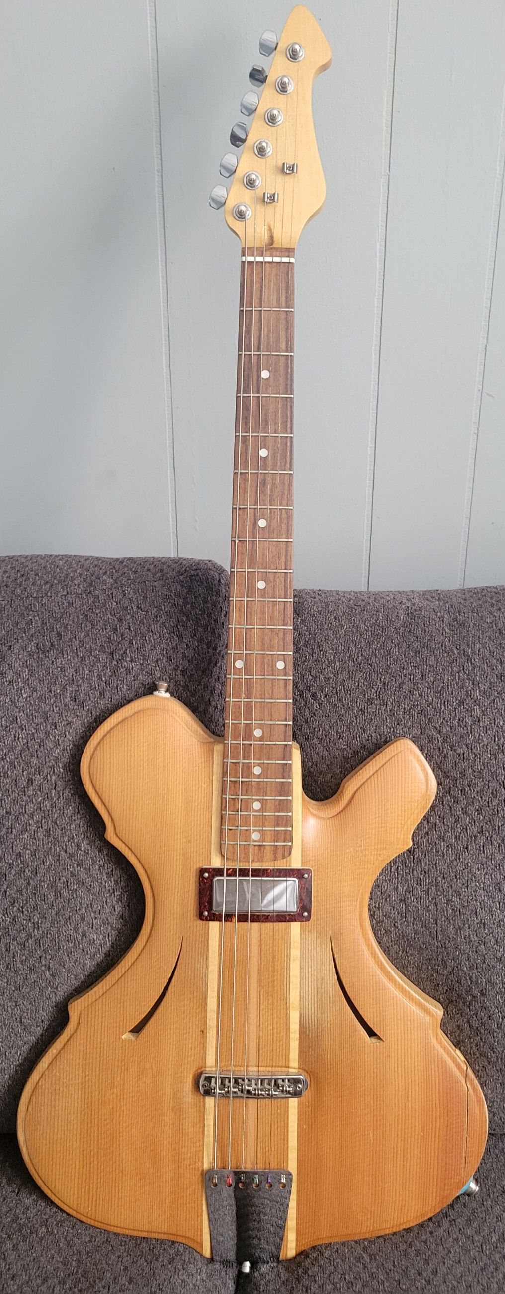 Photo of Handcarved Electric Guitar (READ DESCRIPTION BEFORE CONTACTING)