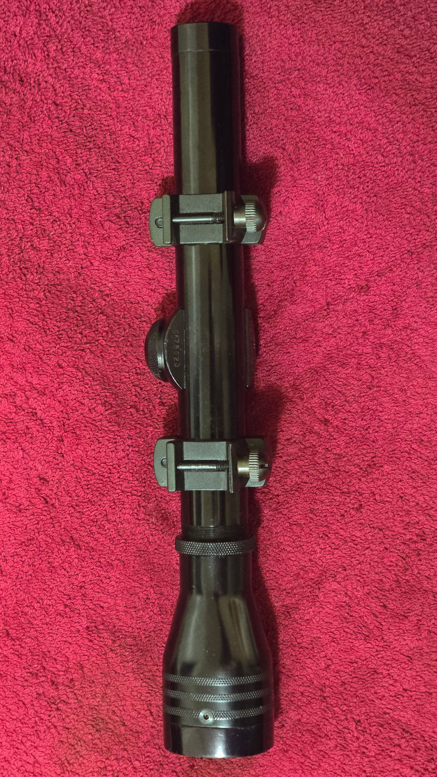 Photo of REDFIELD USA 23/4 X WIDEFIELD VINTAGE RIFLE SCOPE