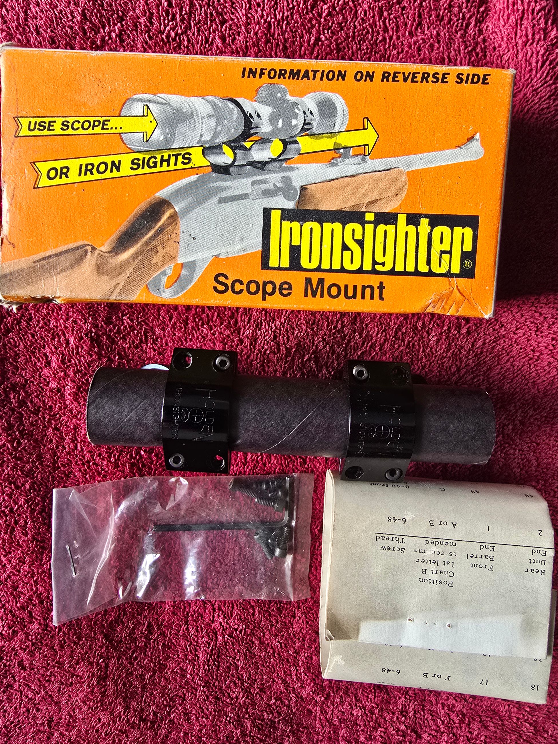 Photo of IRONSIGHTER SCOPE MOUNT