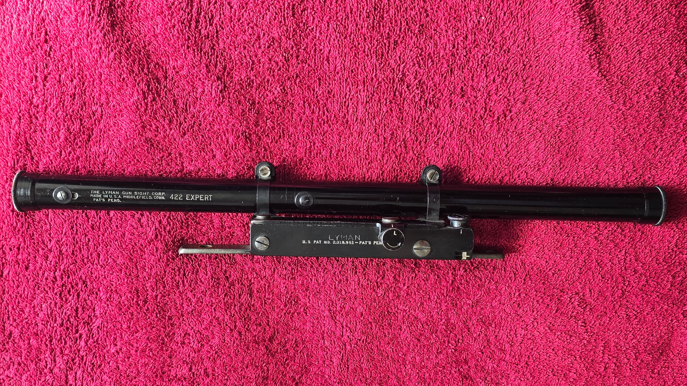 Photo of LYMAN 422 EXPERT VINTAGE RIFLE SCOPE
