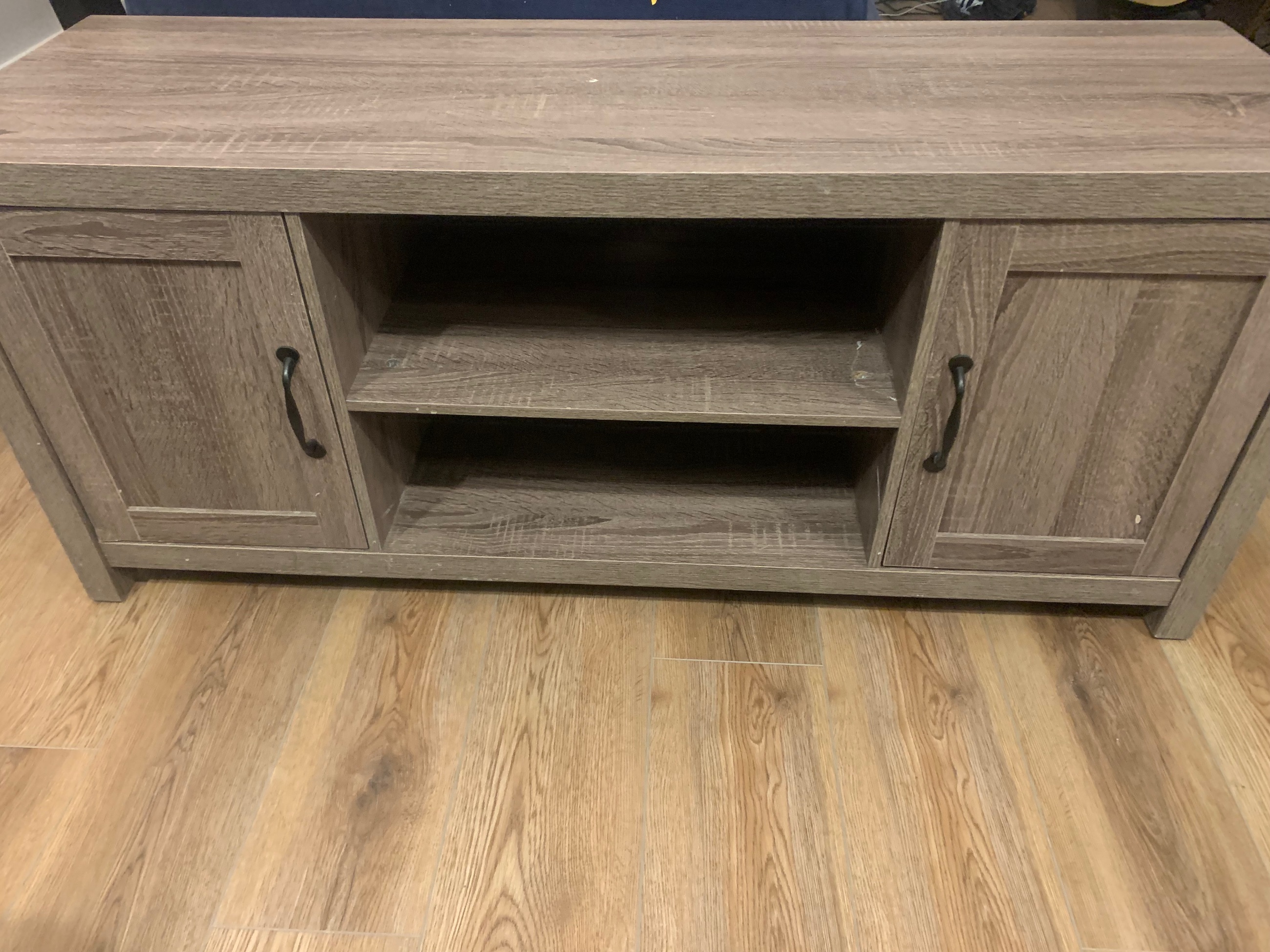 Photo of TV stand and coffee table