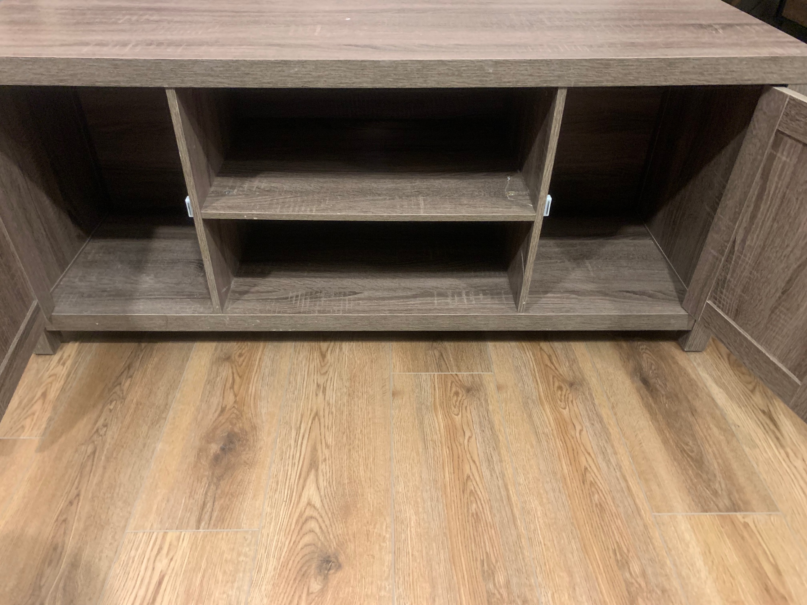 Photo of TV stand and coffee table