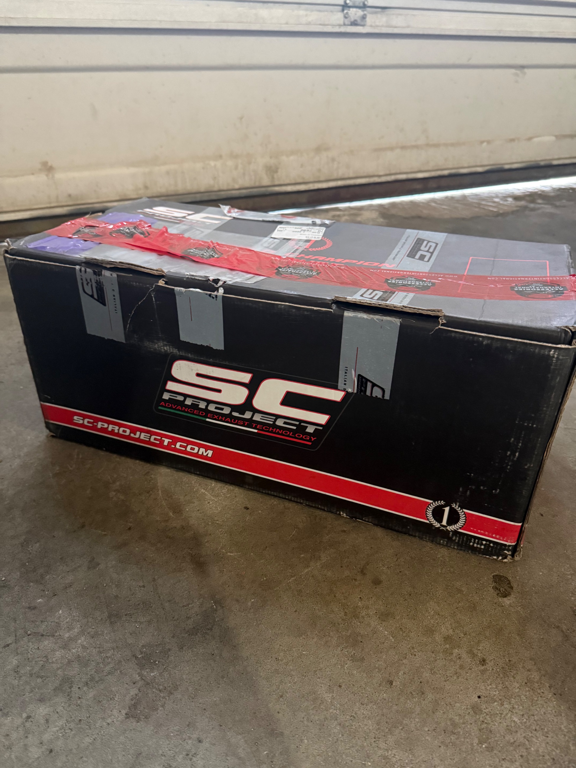 Photo of SC slip on exhausts/ de cat pipe 