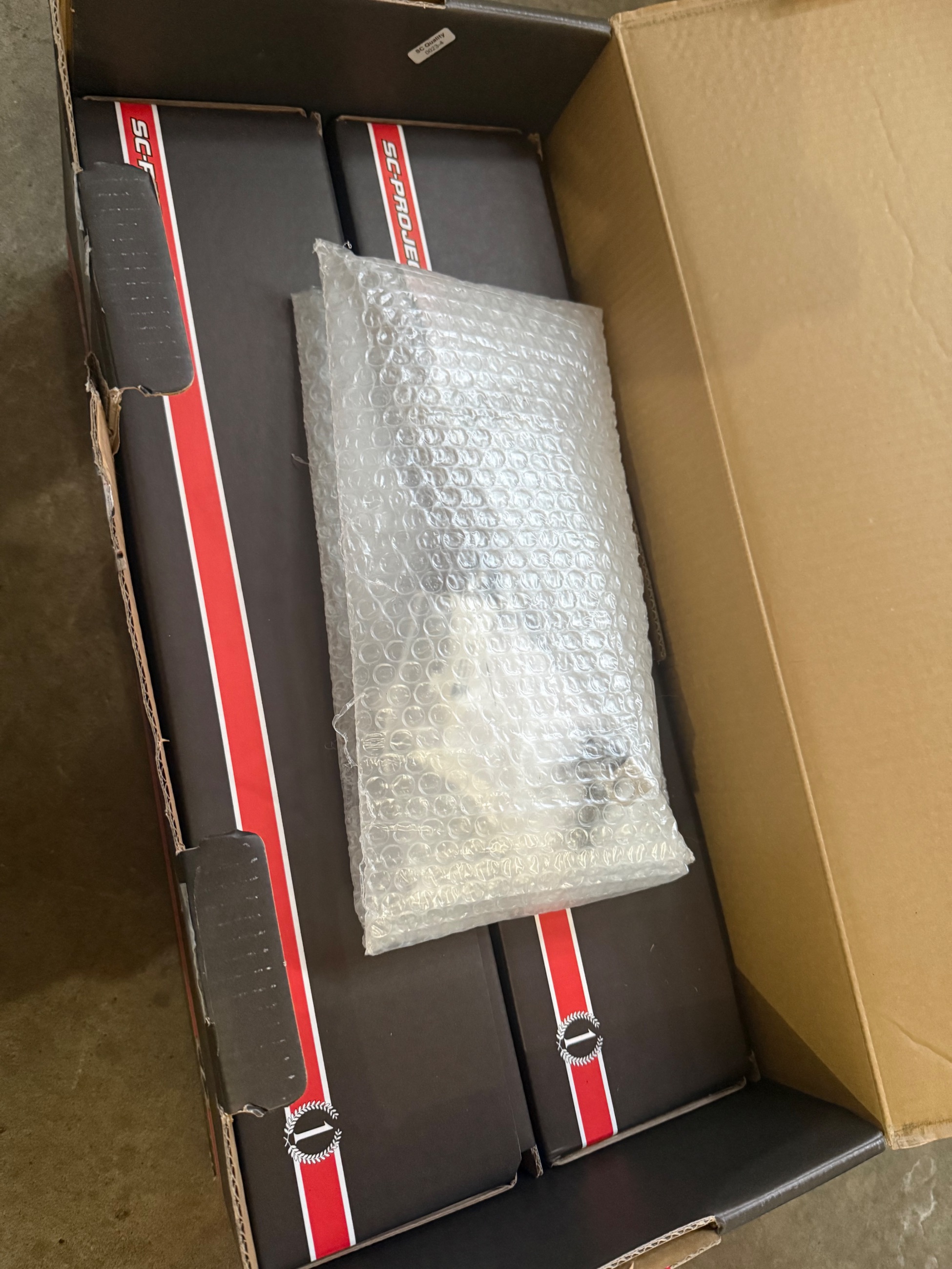 Photo of SC slip on exhausts/ de cat pipe 