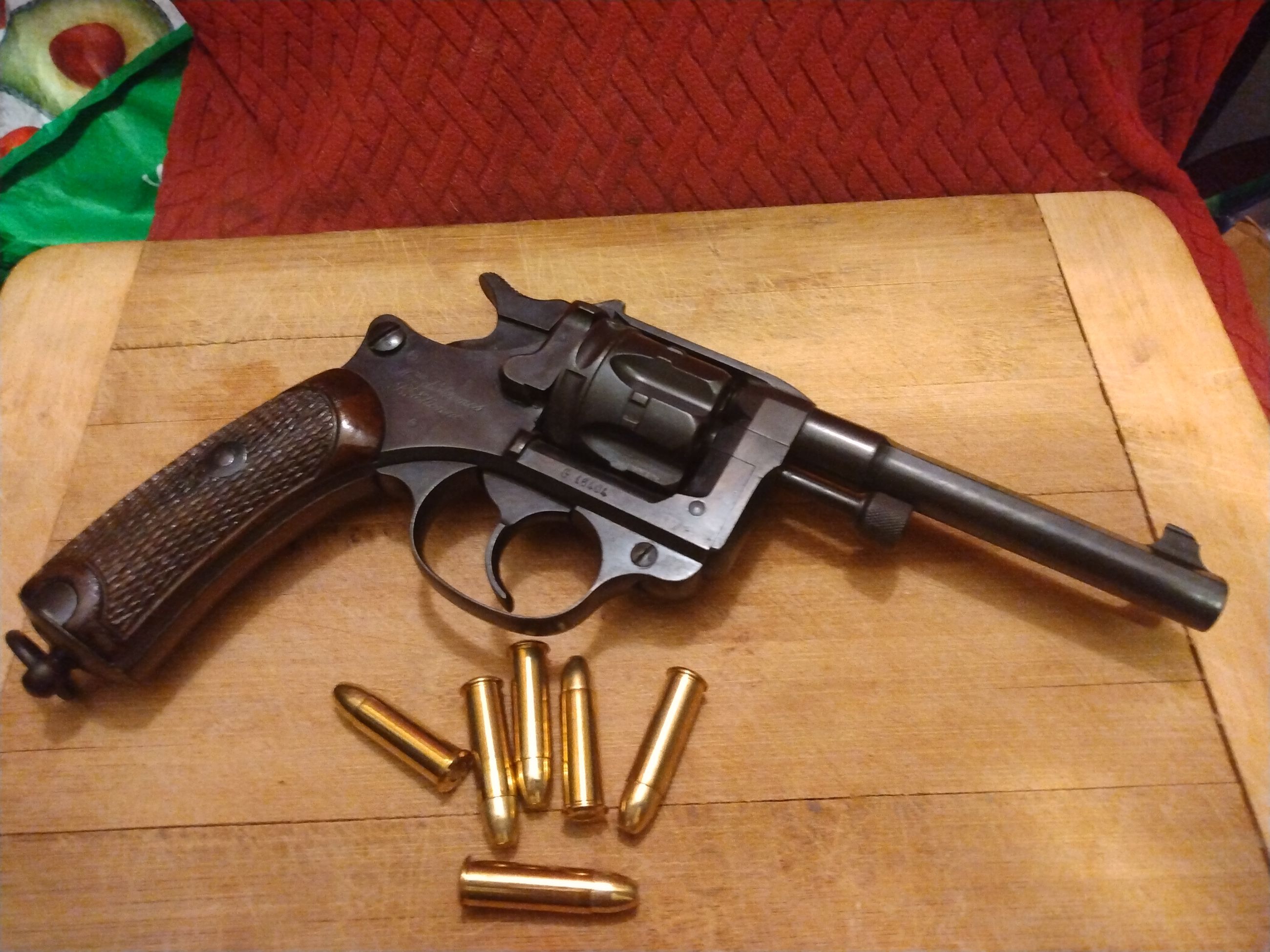 Photo of French 1892 Service Revolver in like new condition, Antique Status $4600