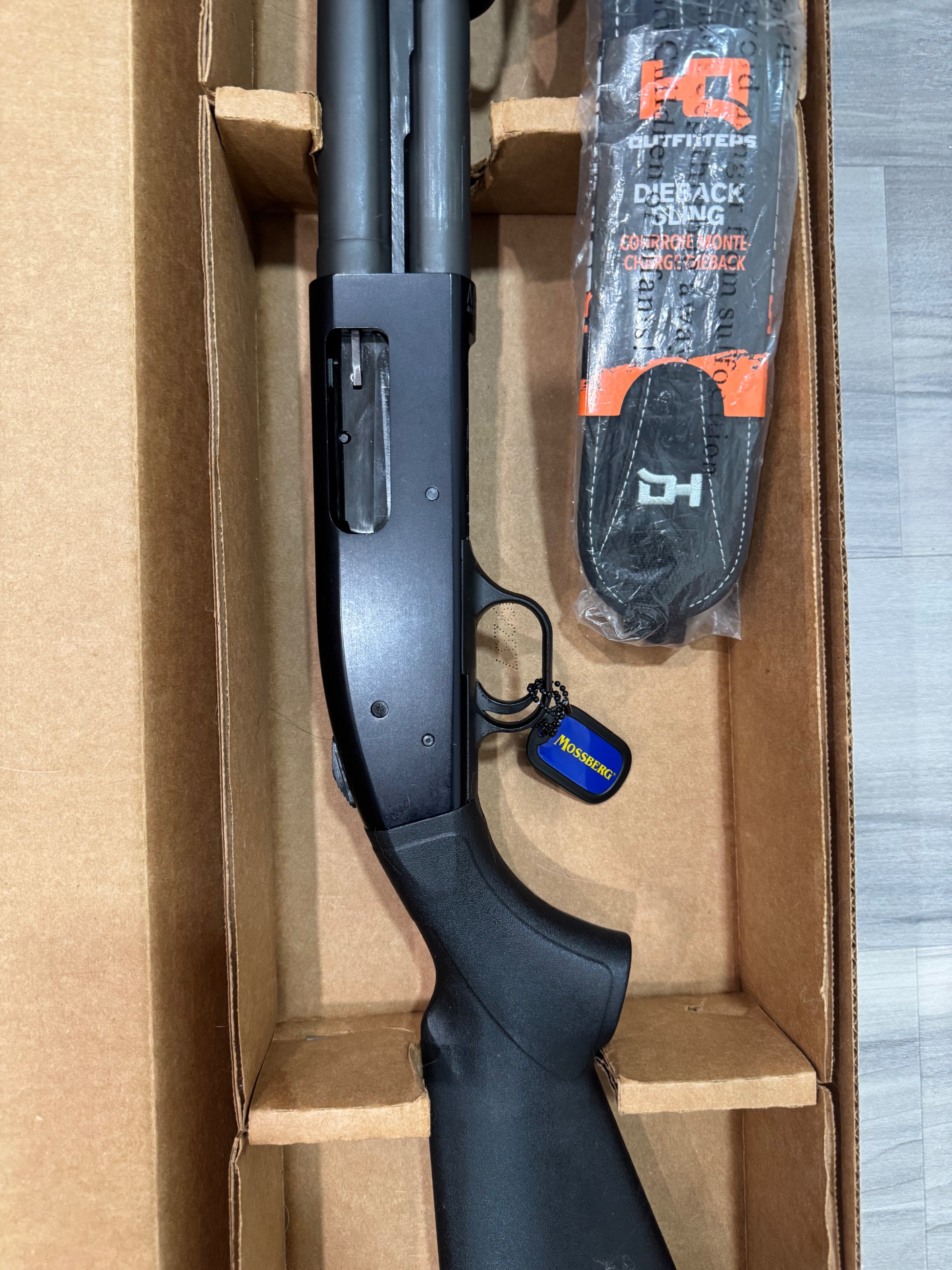 Photo of Mossberg 590 Persuader 12 Gauge 14"Heavy Barrel.