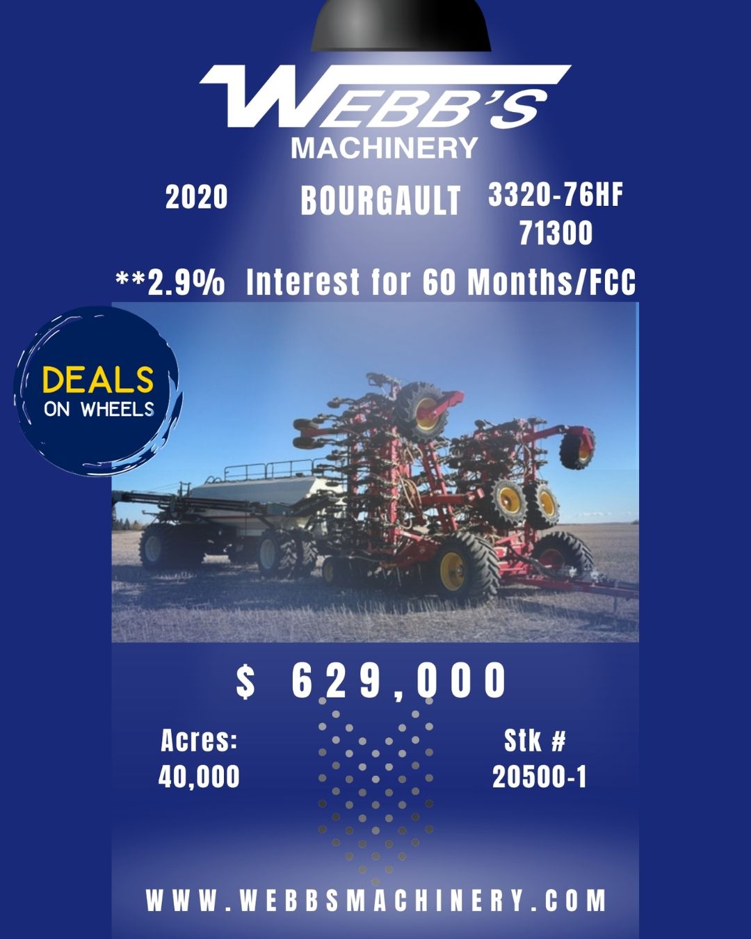 Photo of 2020 BOURGAULT 3320-75/71300