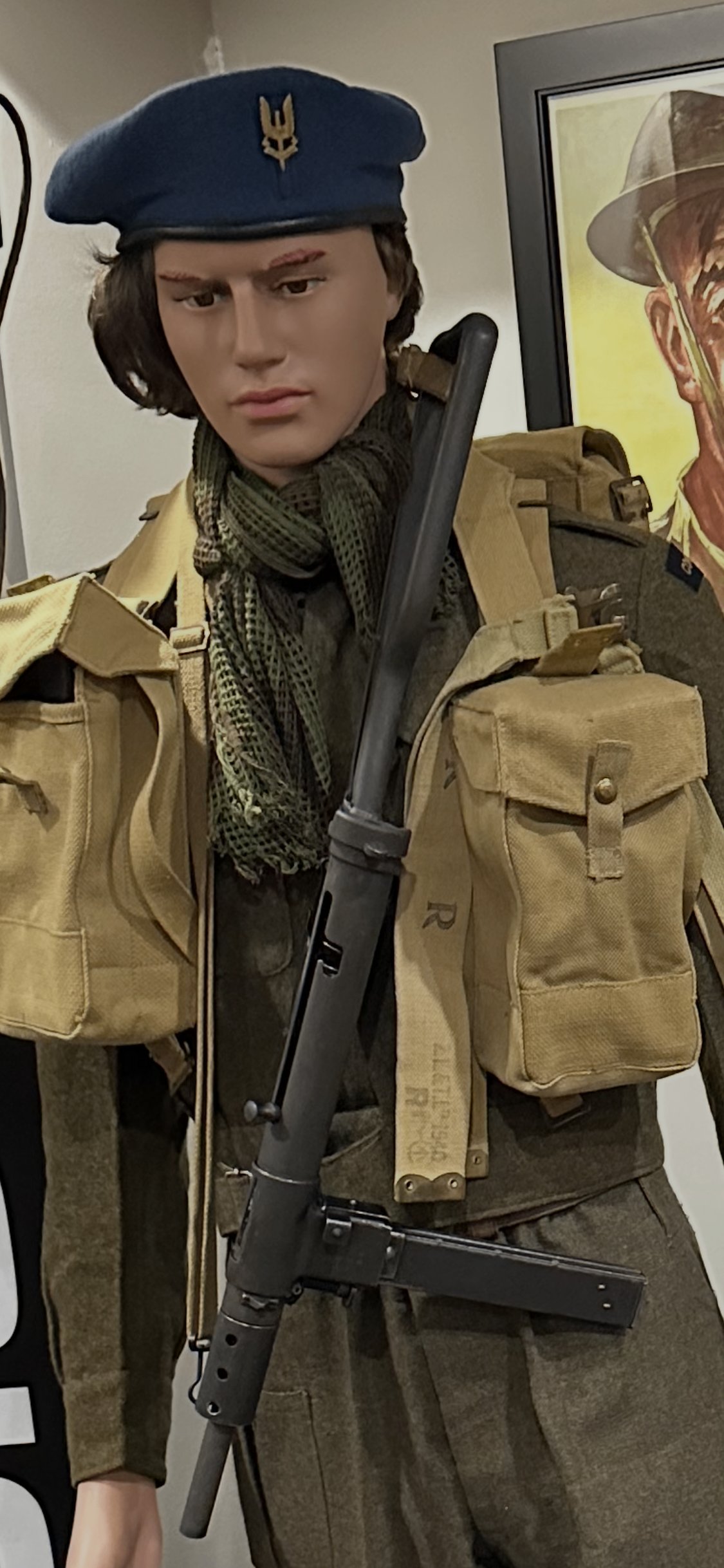 Photo of WW2 1945 Deactivated Long Branch Sten