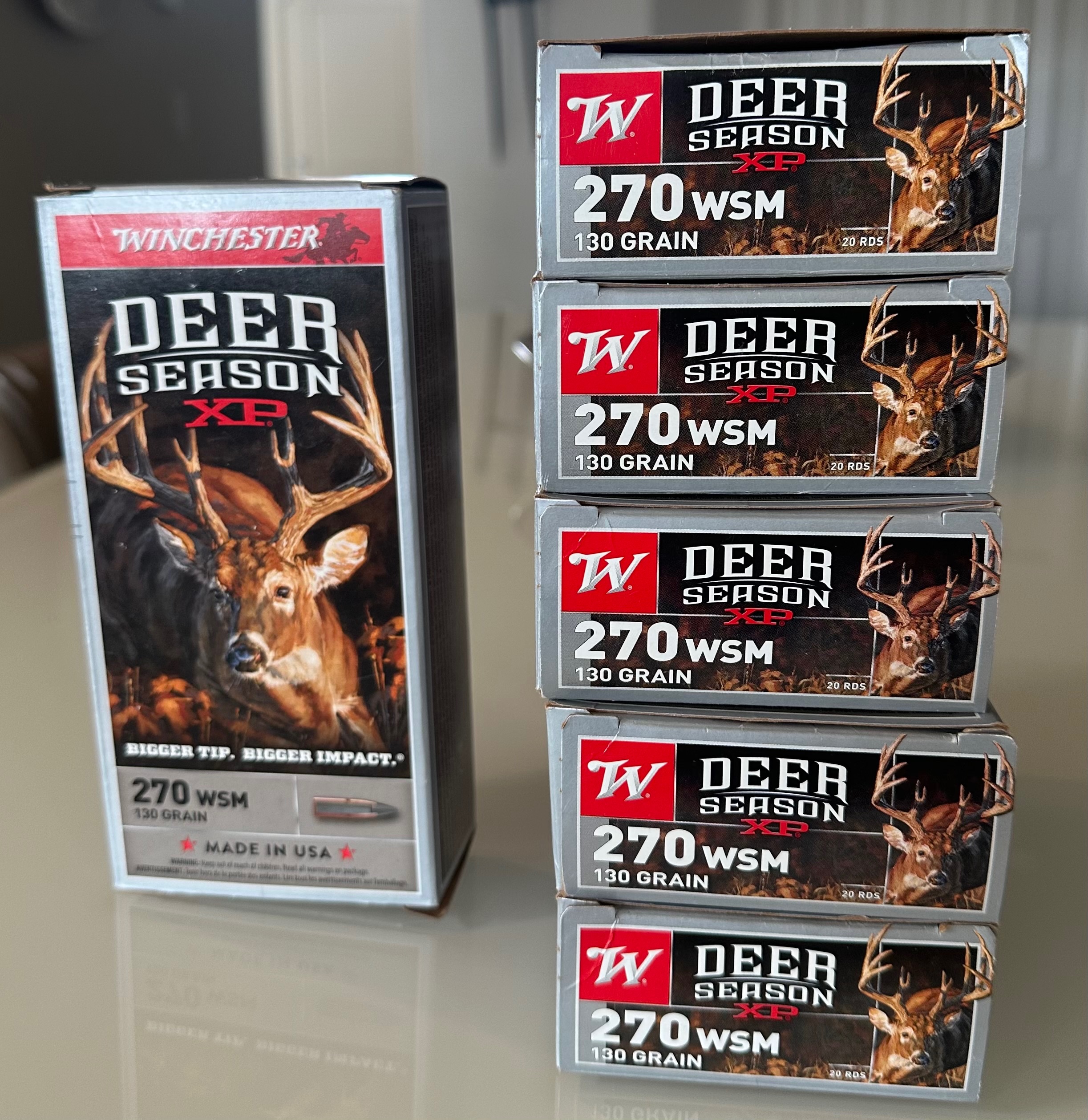 Photo of 270 WSM Winchester Deer Season XP 130 Gr