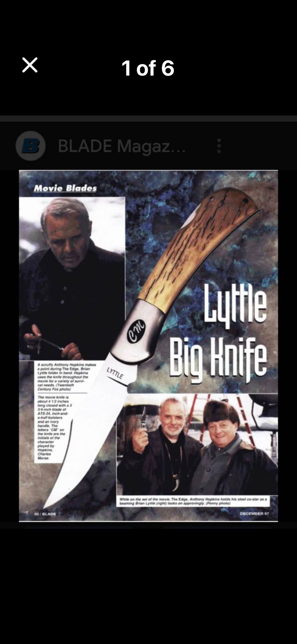 Photo of Collector knife