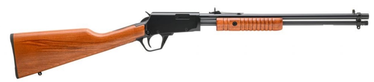 Photo of Brand New Rossi Gallery 22 LR, 18" Barrel Wood Pump-Action Rimfire Rifle $450