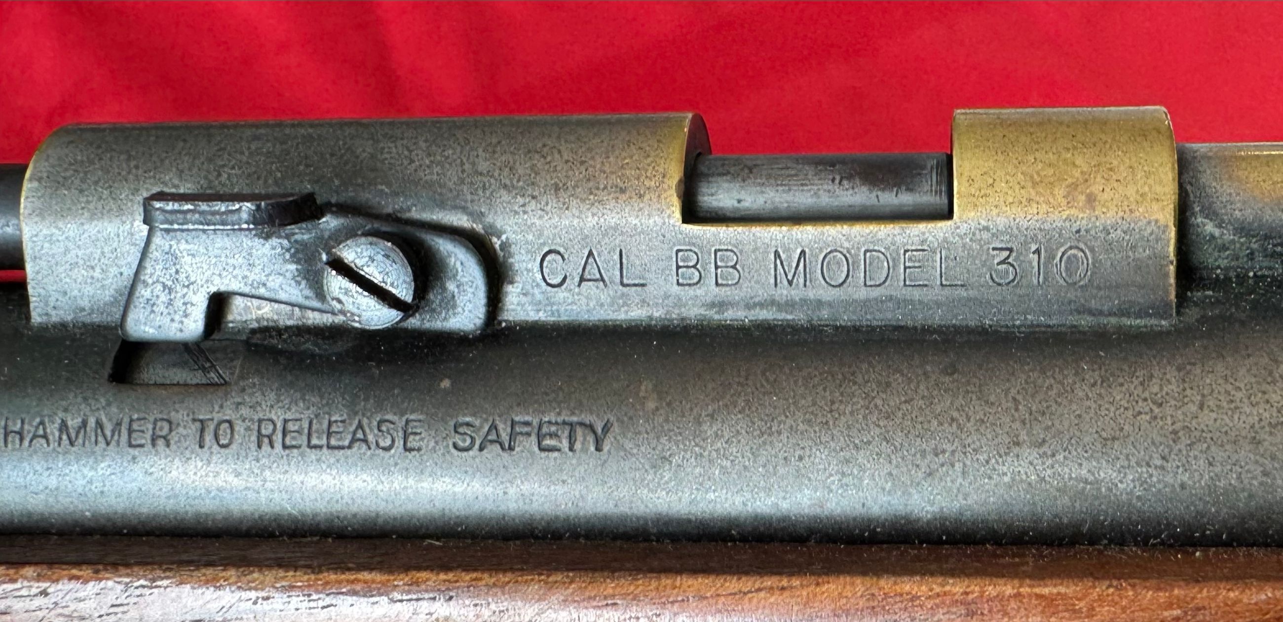 Photo of .177 Benjamin Franklin 310 pellet and BB Cal Multi Pump Air Rifle Works perfectly