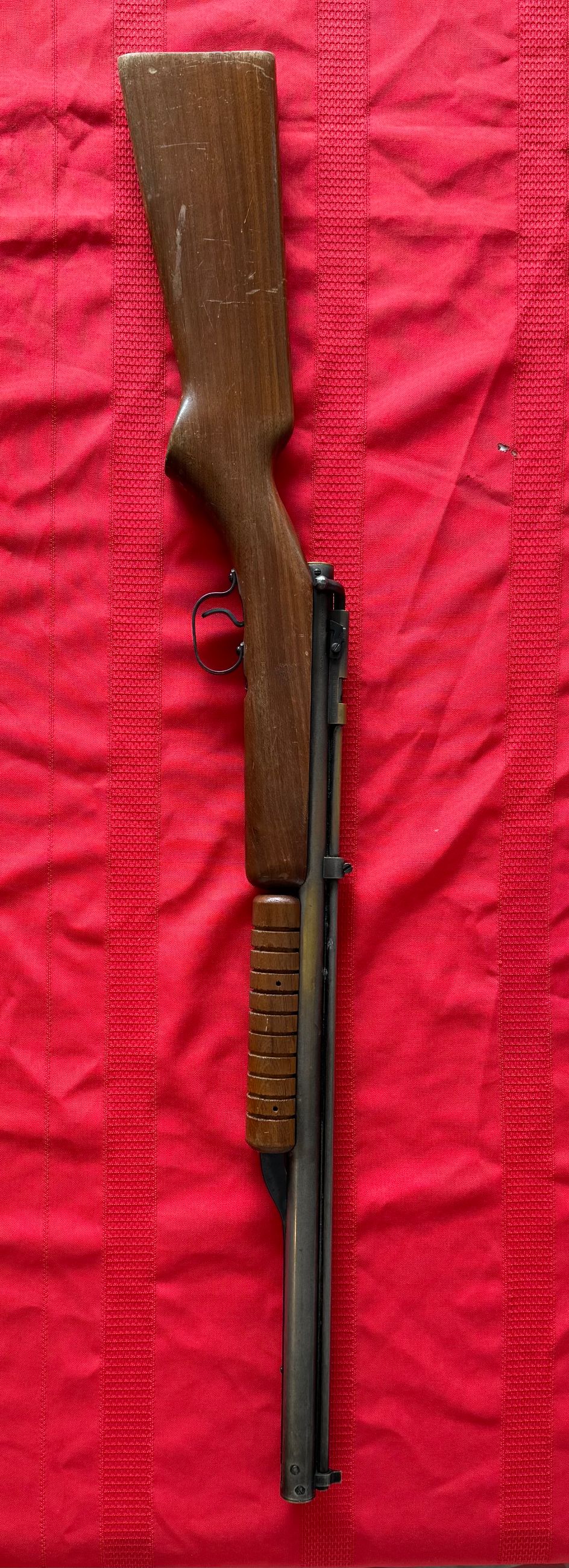 Photo of .177 Benjamin Franklin 310 pellet and BB Cal Multi Pump Air Rifle Works perfectly