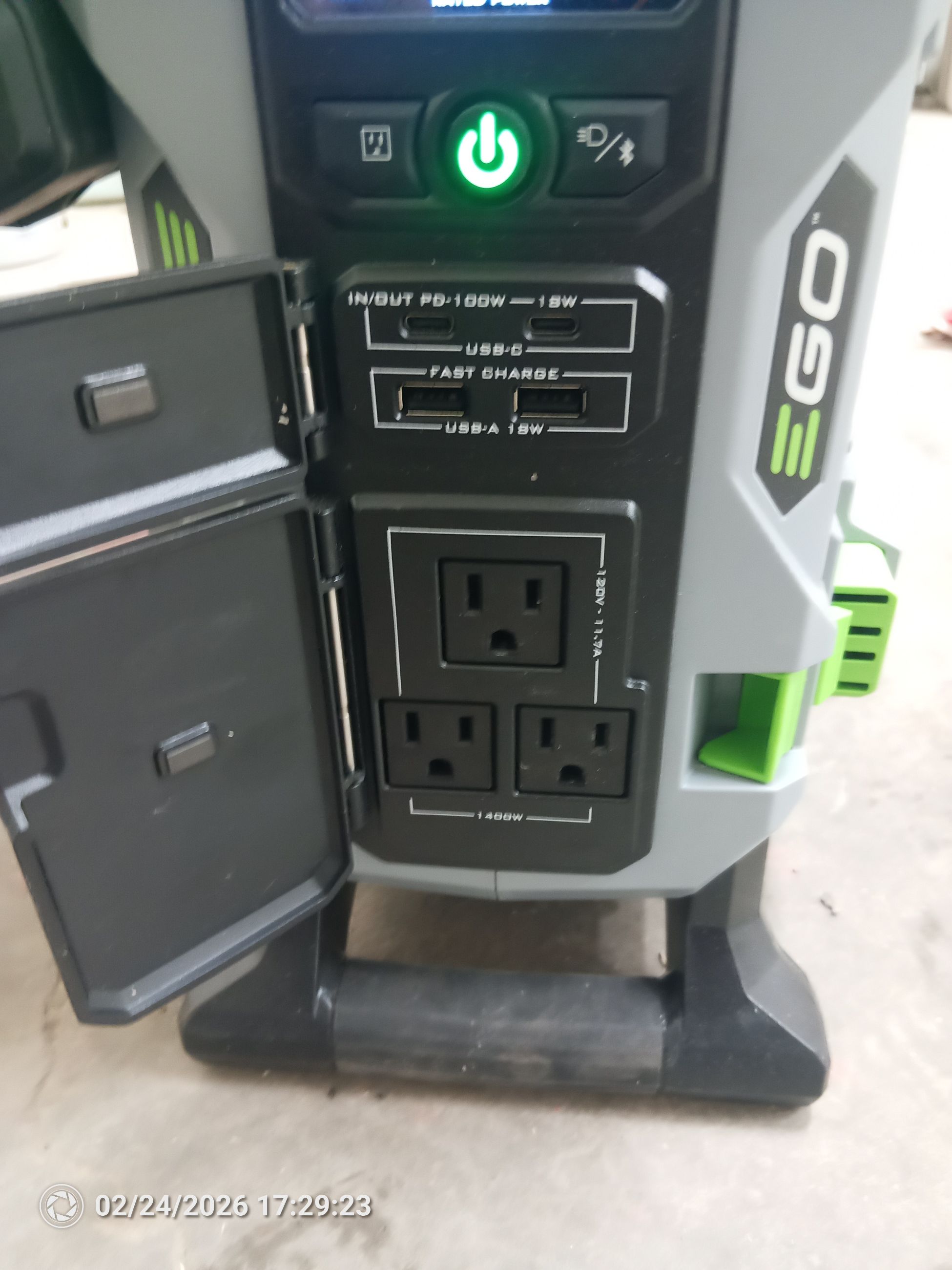Photo of EGO POWER+ Nexus Portable Power Station. 