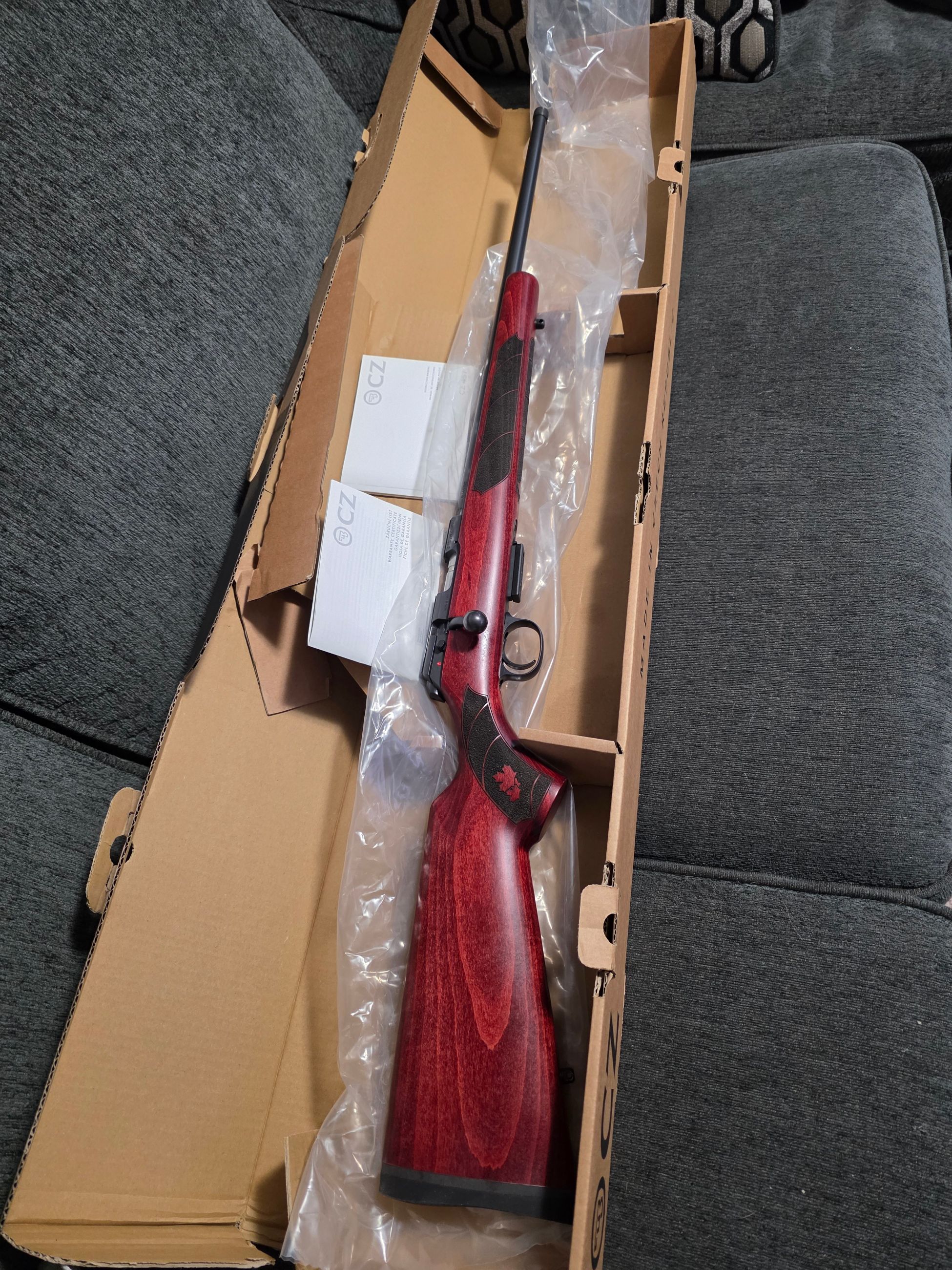 Photo of Brand new CZ 457 Canadian 17HMR