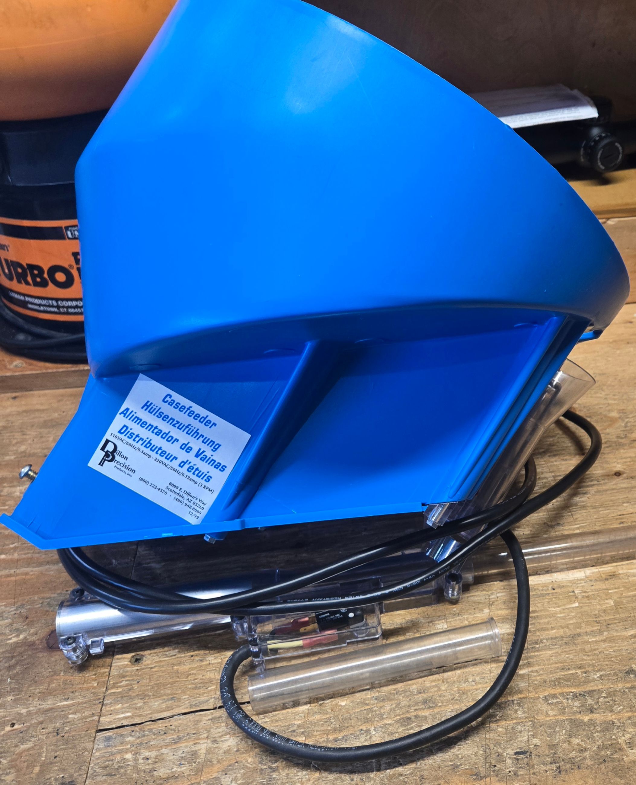 Photo of Dillon 550B case feeder 