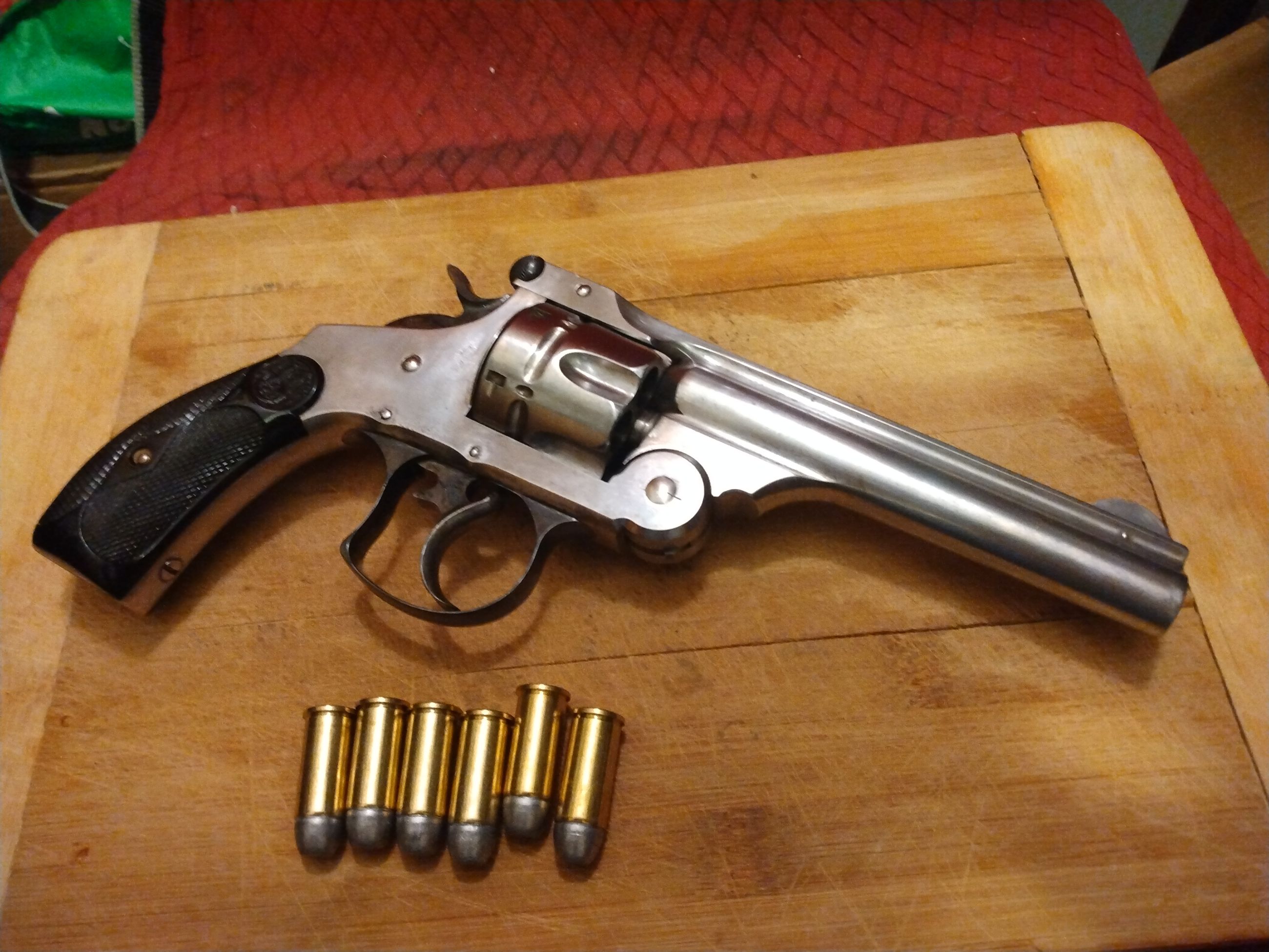 Photo of Smith & Wesson New Model No. 3 in .44 Russian Open top. Antique $4900
